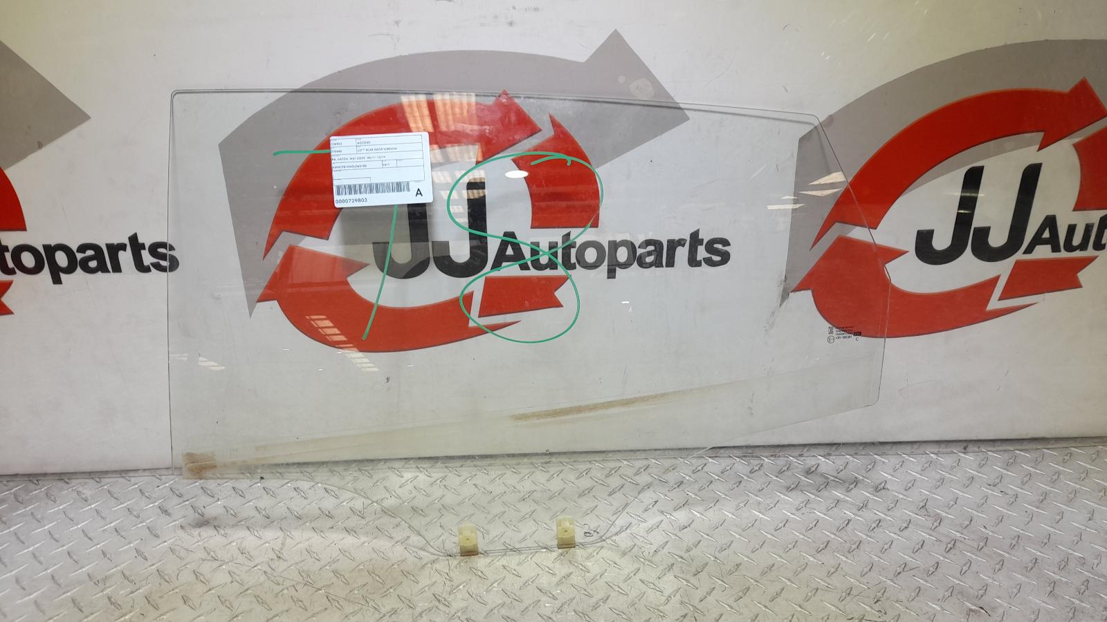 View Auto part Left Rear Door Window Hyundai Accent 2017