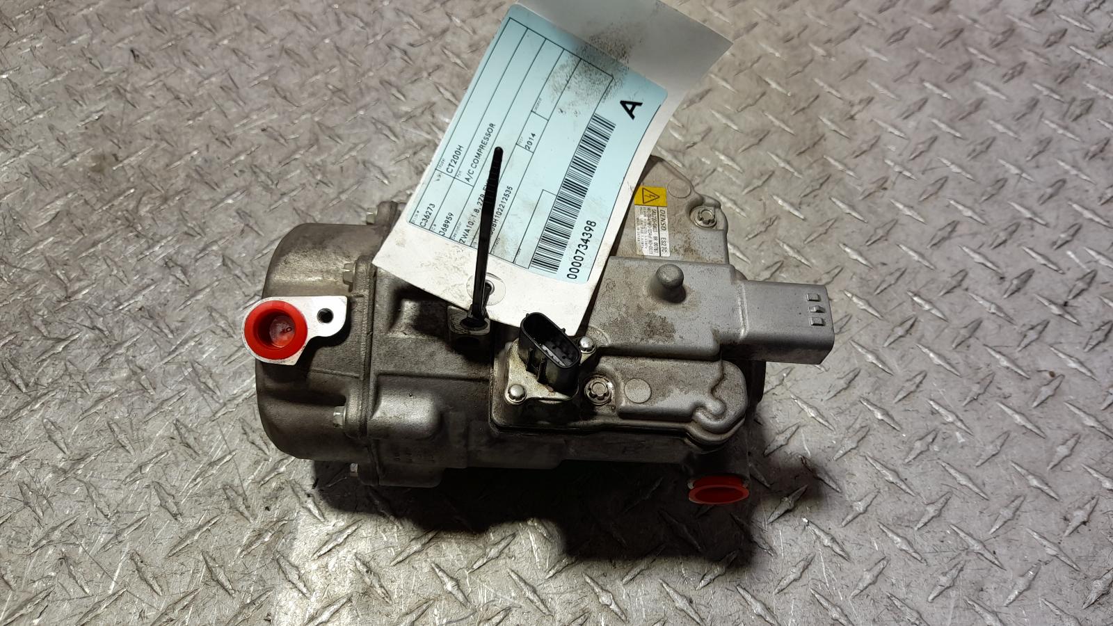 View Auto part A/C Compressor Lexus Ct200h 2014