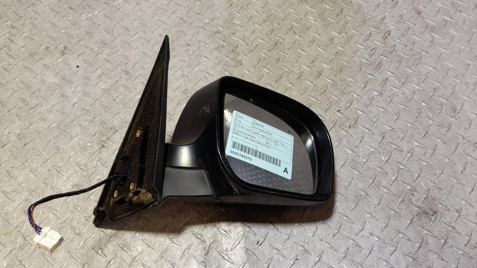View Auto part Right Door Mirror Subaru Forester 2012