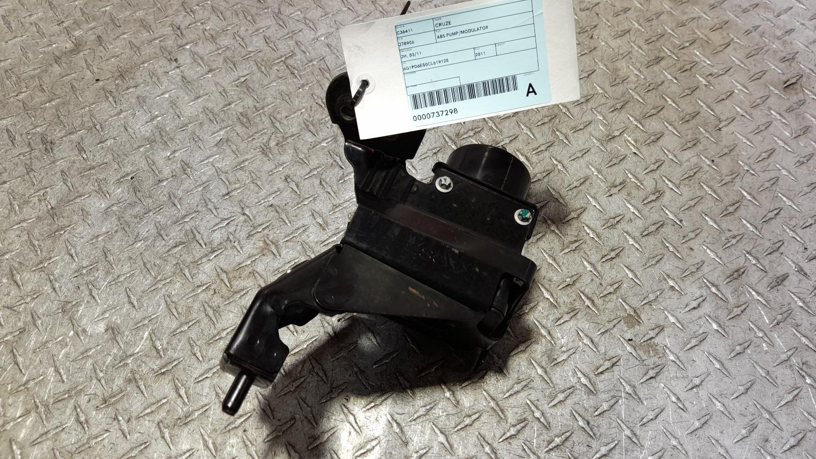 View Auto part Abs Pump/Modulator Holden Cruze 2011