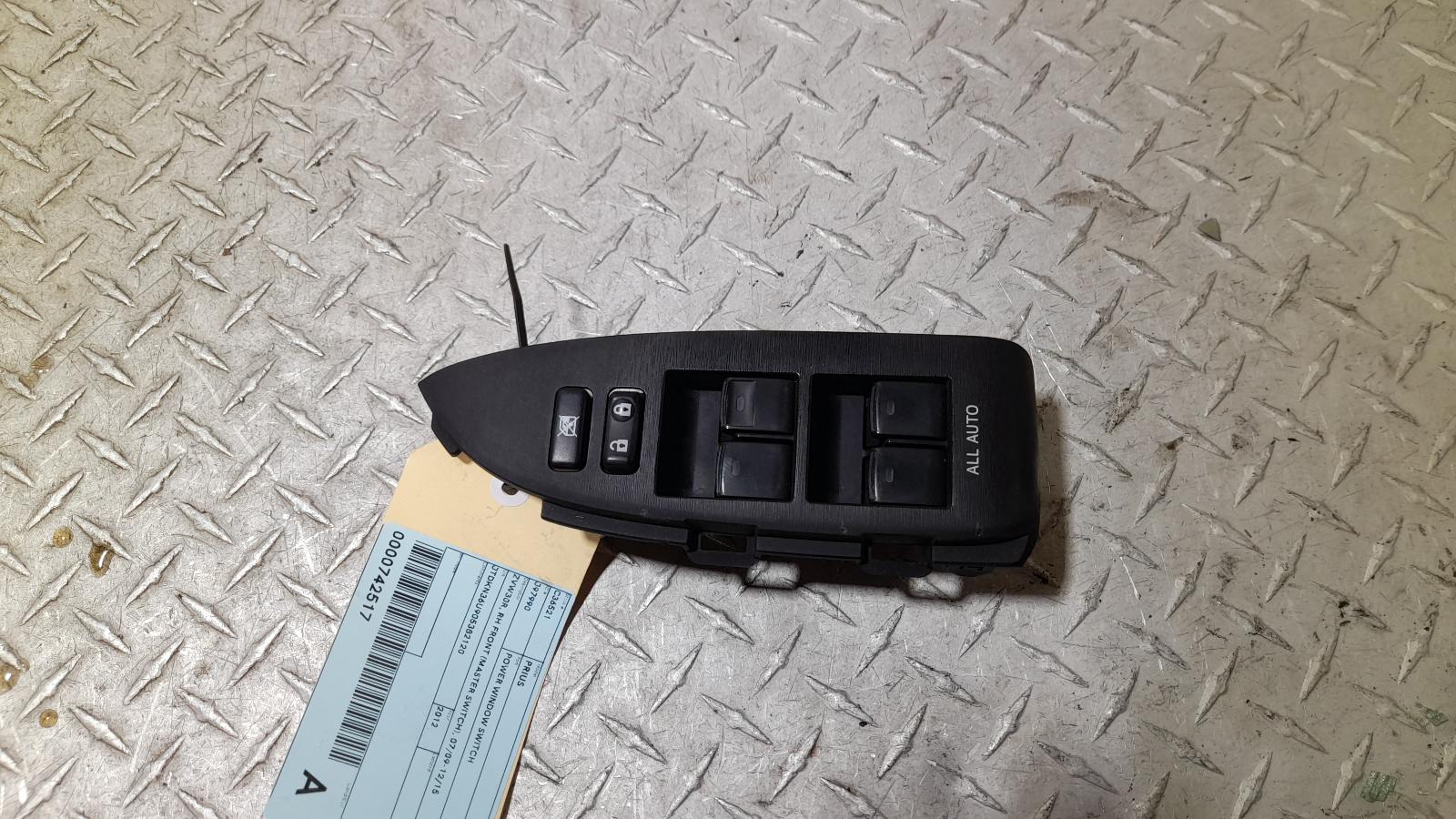 View Auto part Pwr Dr Wind Switch Toyota Prius 2012