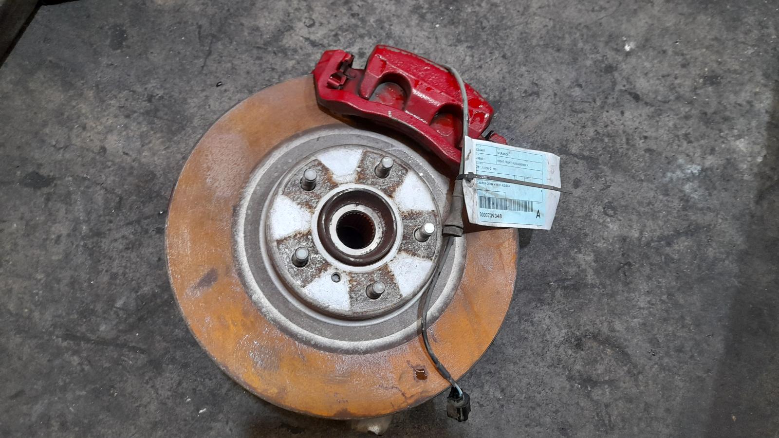 View Auto part Right Front Hub Assembly Nissan Murano 2011