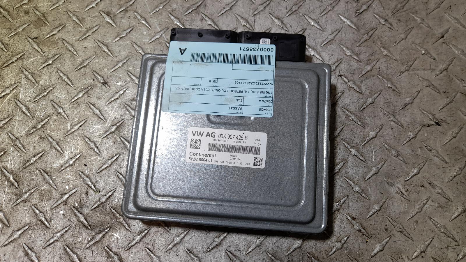 View Auto part Ecu Volkswagen Passat 2018