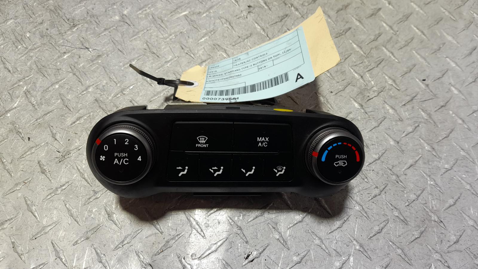 View Auto part Heater/Ac Controls Hyundai Ix35 2014