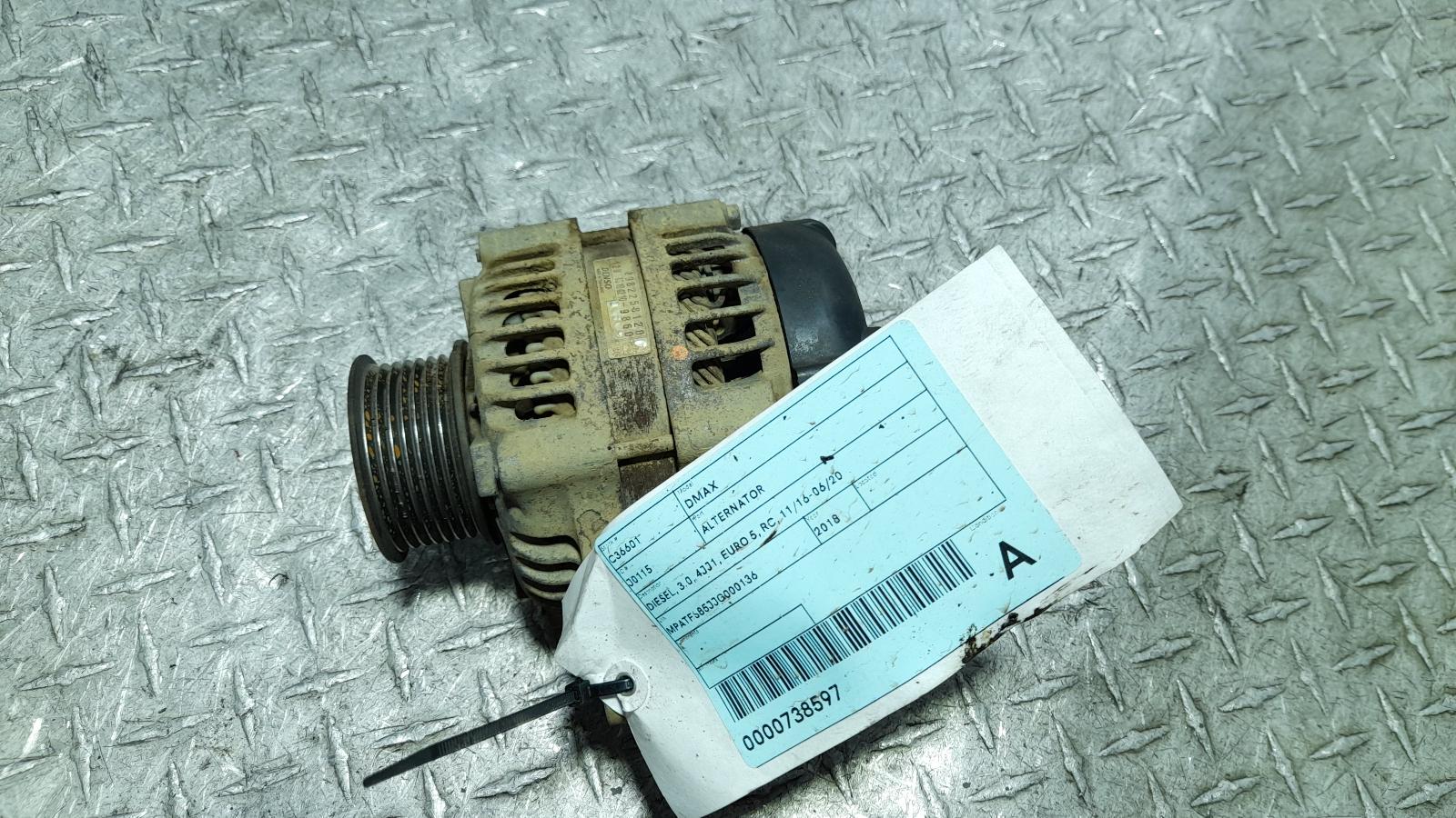 View Auto part Alternator Isuzu Dmax 2018