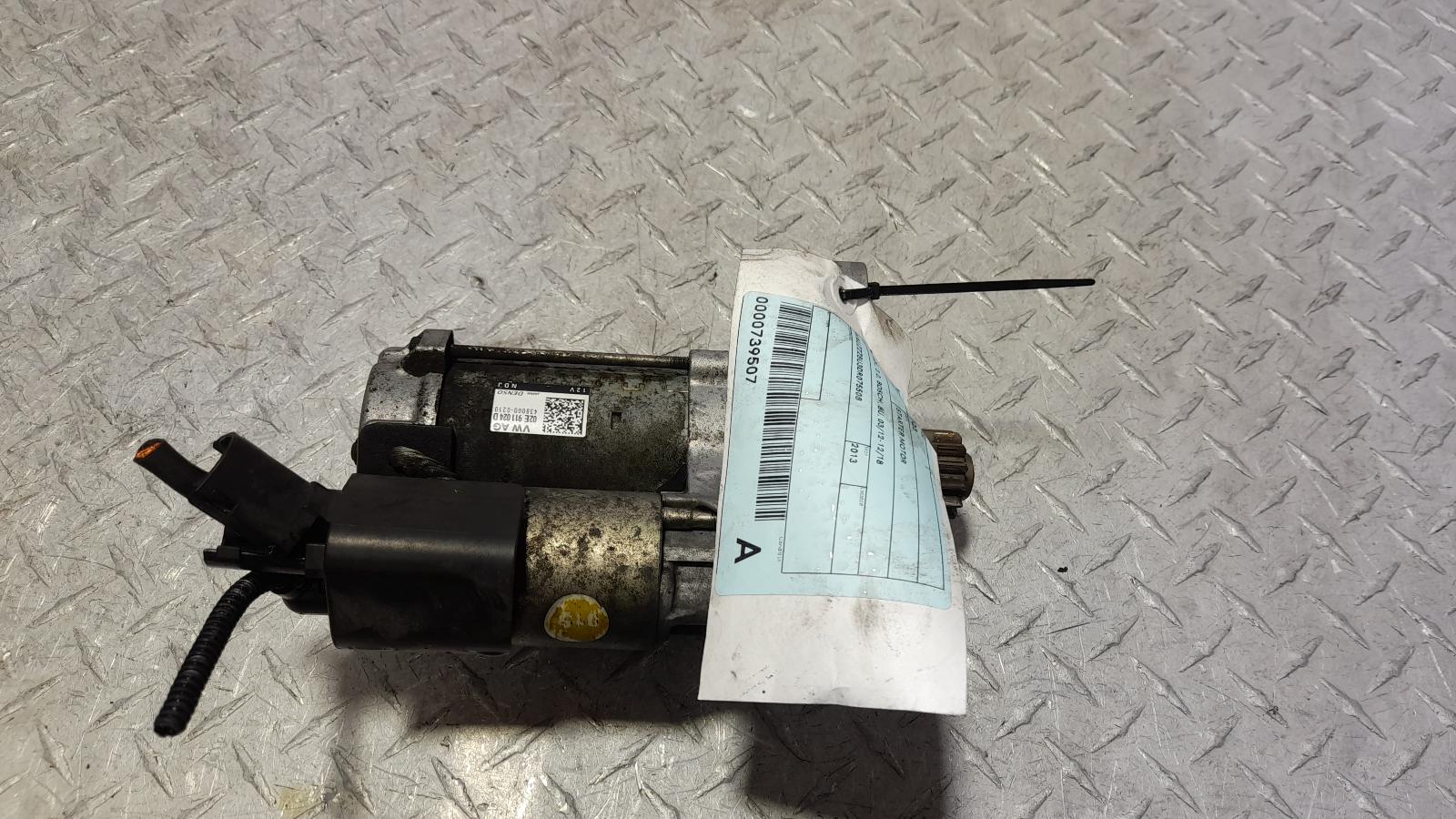 View Auto part Starter Audi Q3 2013