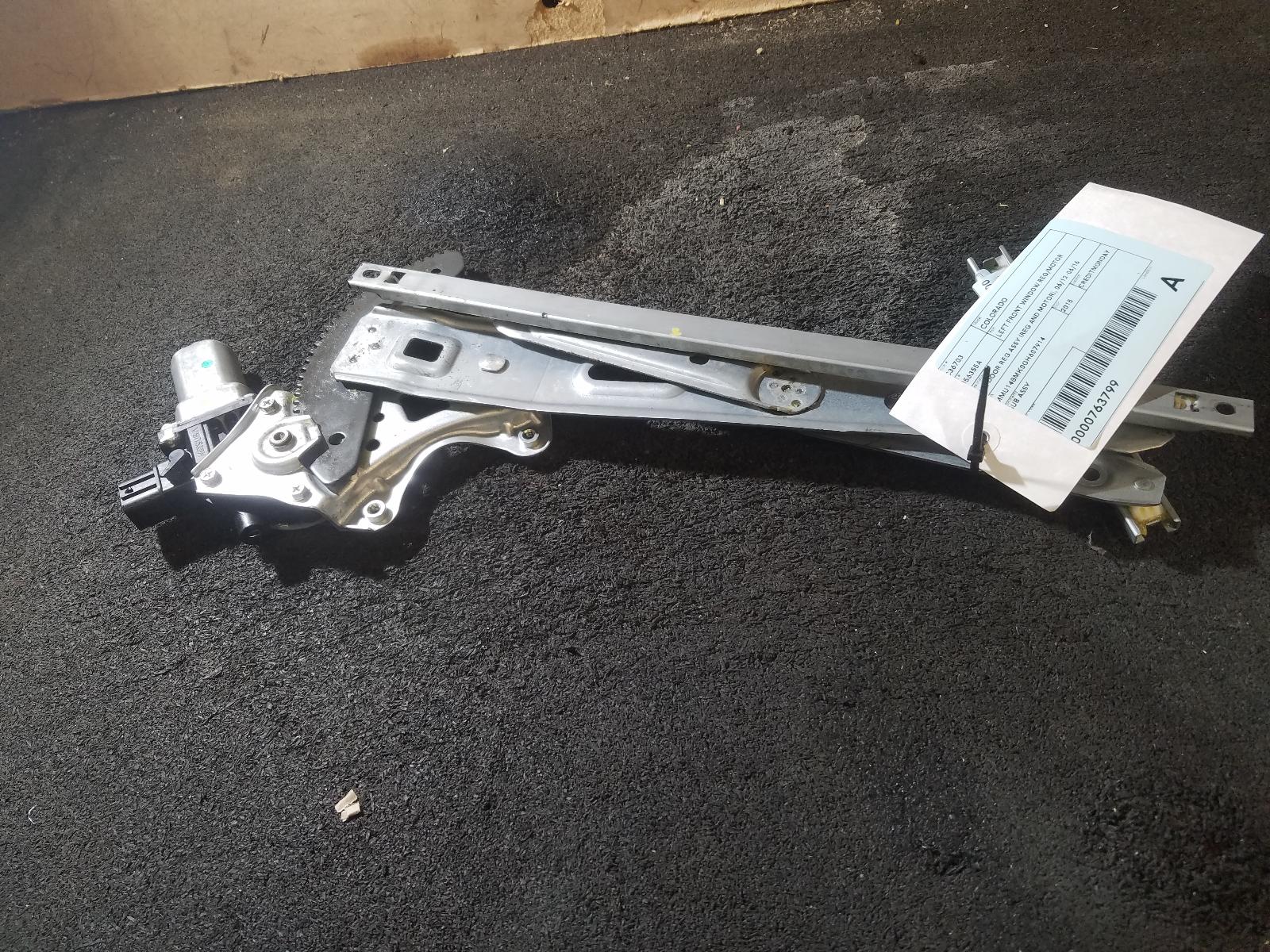 View Auto part Left Front Window Reg/Motor Holden Colorado 2015