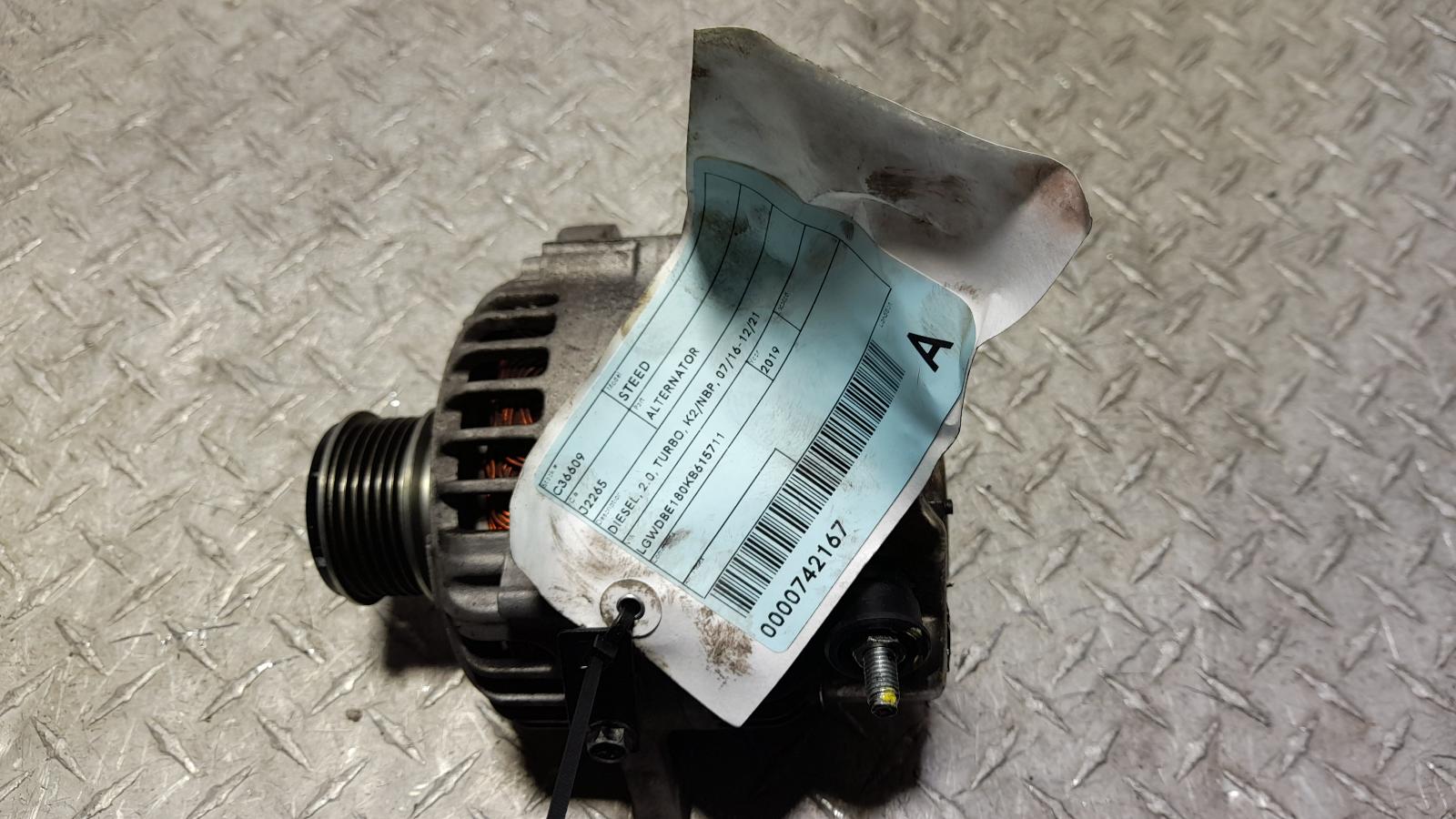 View Auto part Alternator Great Wall Steed 2019