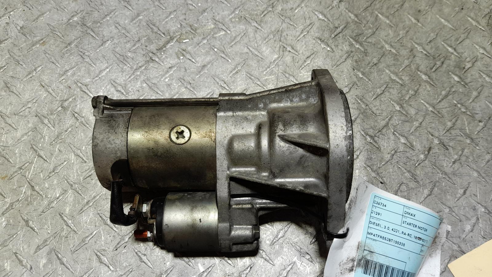 View Auto part Starter Isuzu Dmax 2011
