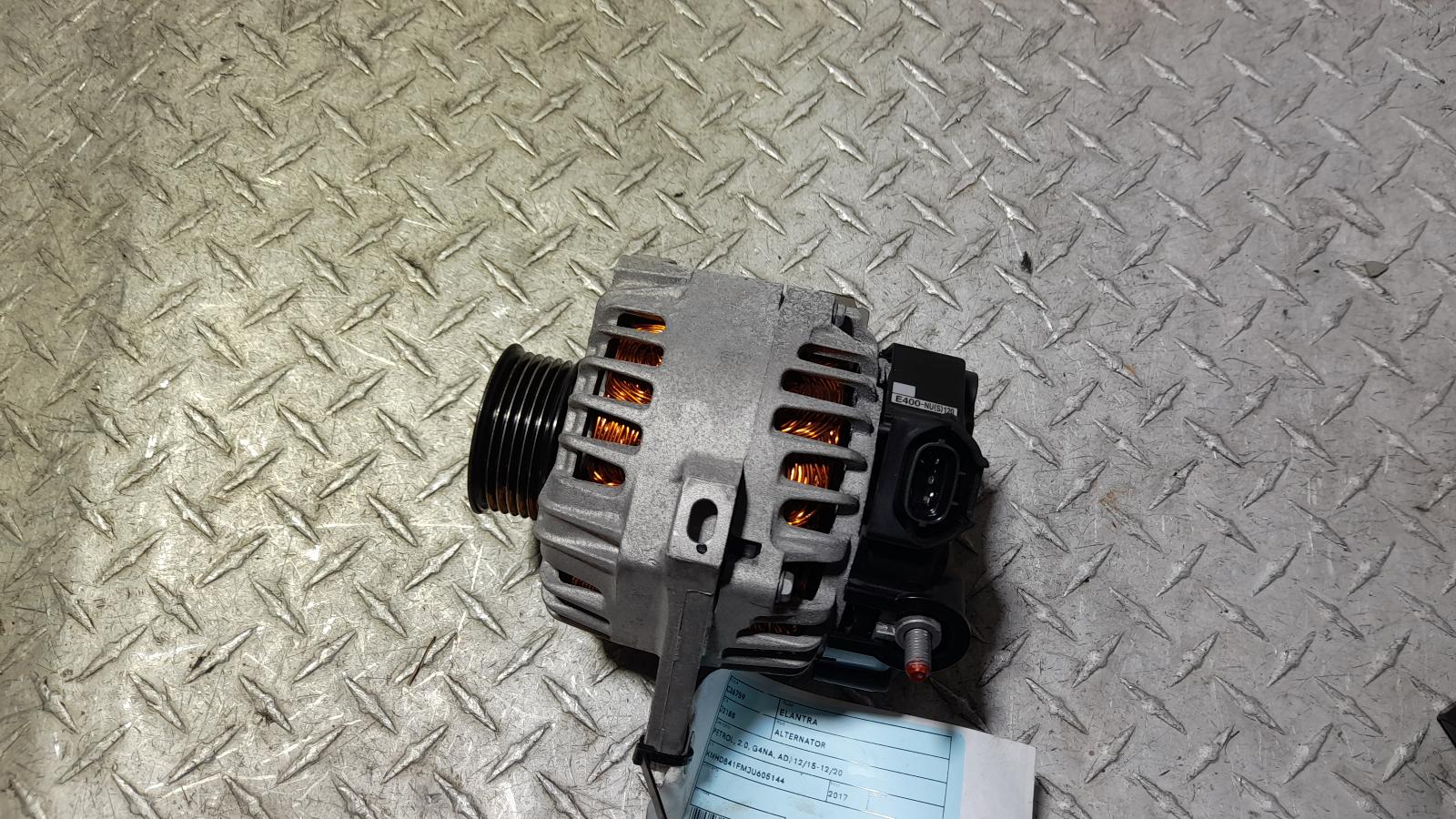 View Auto part Alternator Hyundai Elantra 2017