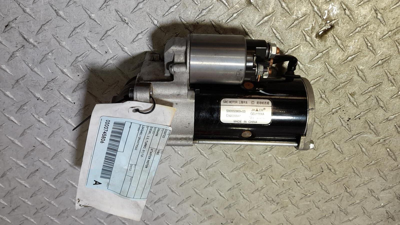 View Auto part Starter Ldv V80 2022