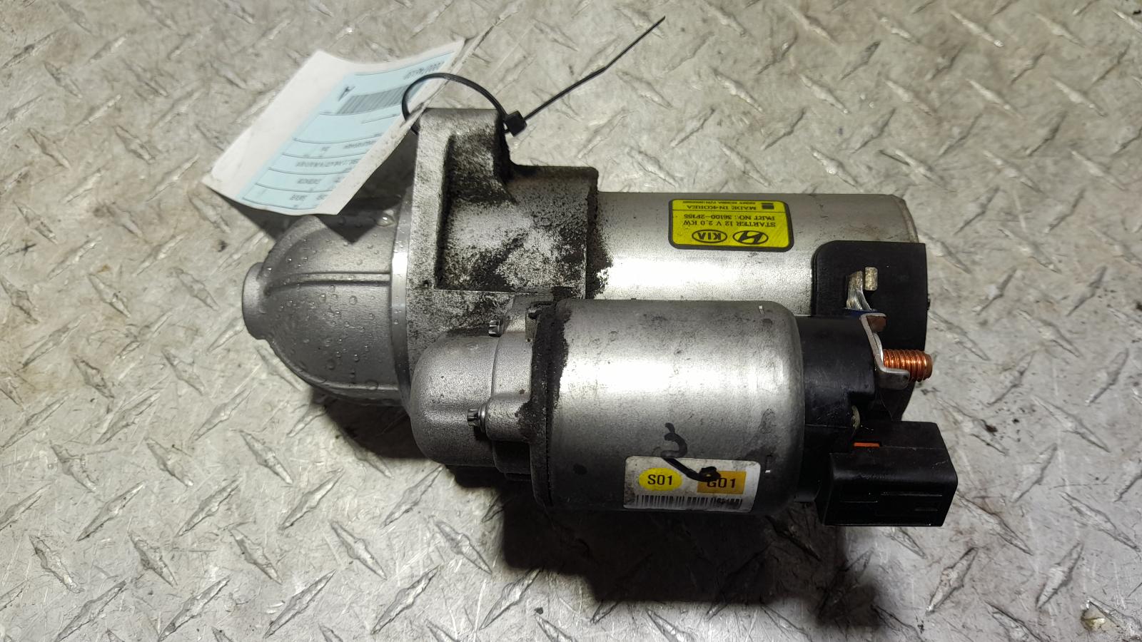View Auto part Starter Hyundai Santa Fe 2015