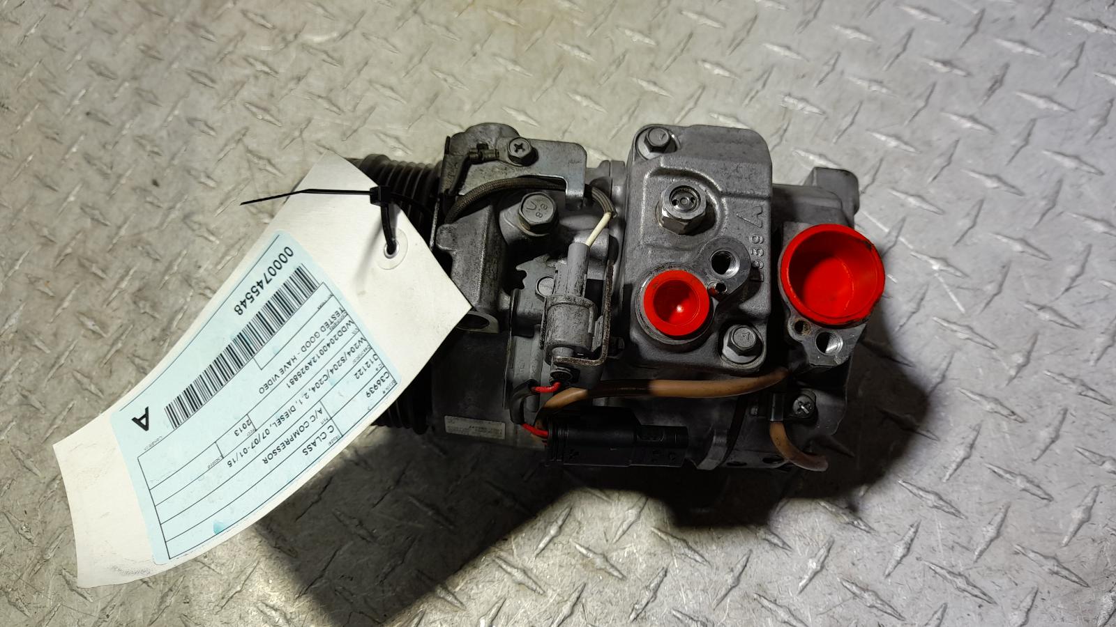 View Auto part A/C Compressor Mercedes C Class 2013