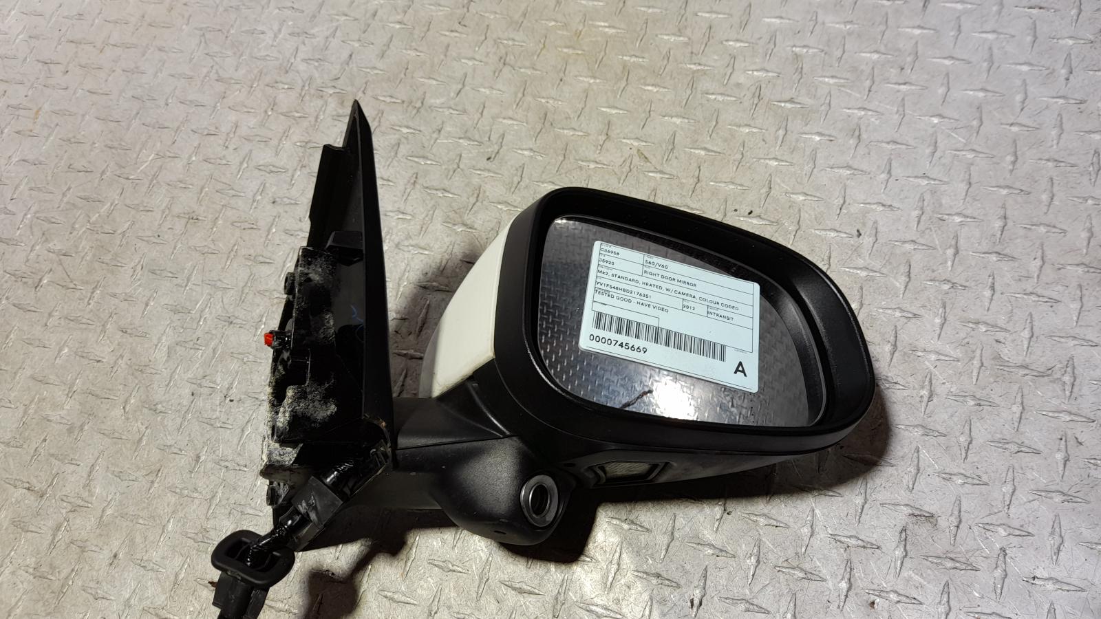 View Auto part Right Door Mirror Volvo S60/v60 2012