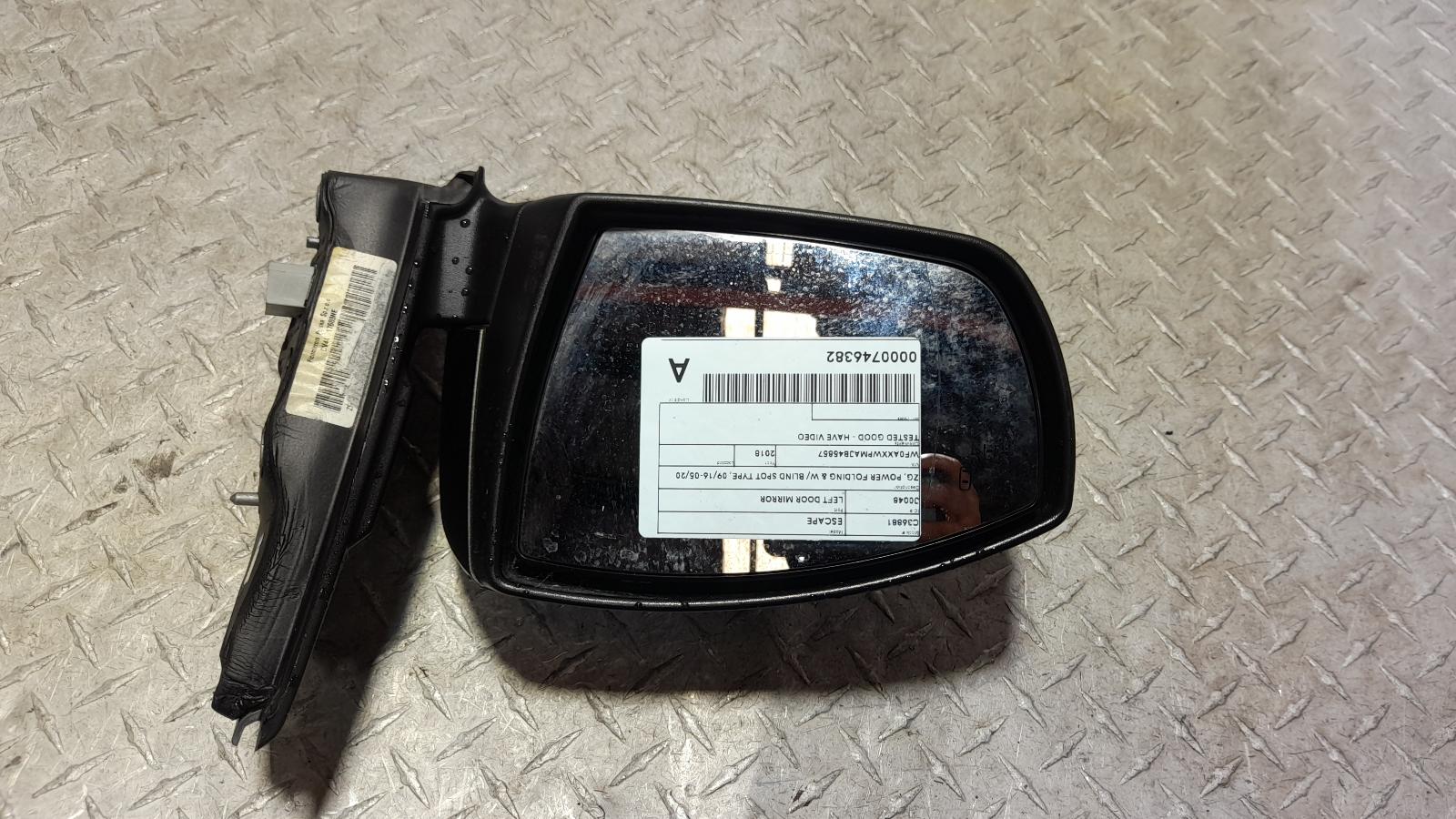 View Auto part Left Door Mirror Ford Escape 2018