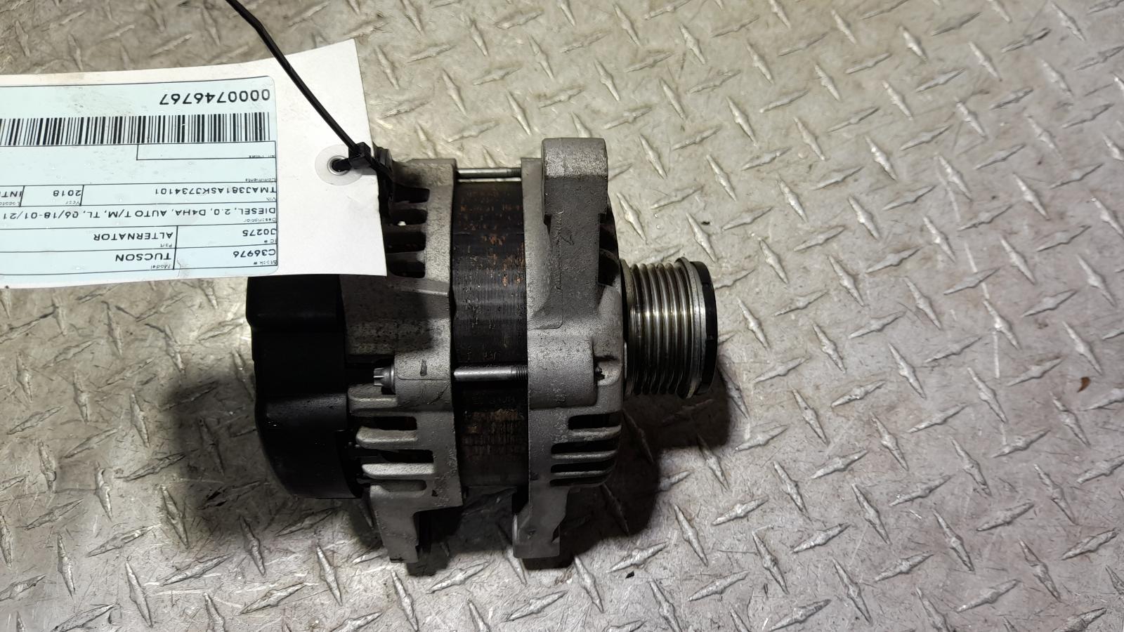 View Auto part Alternator Hyundai Tucson 2018