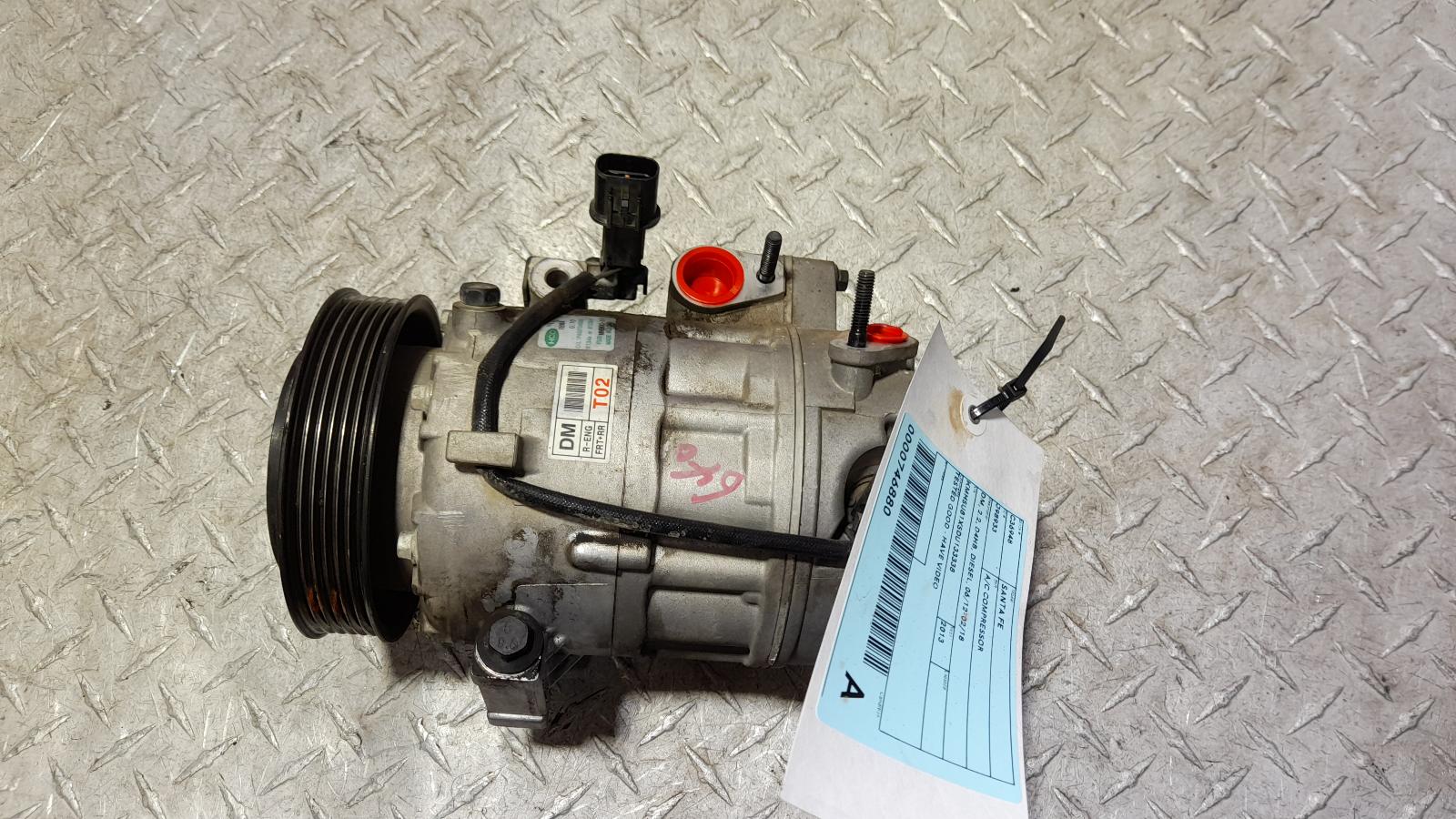 View Auto part A/C Compressor Hyundai Santa Fe 2013