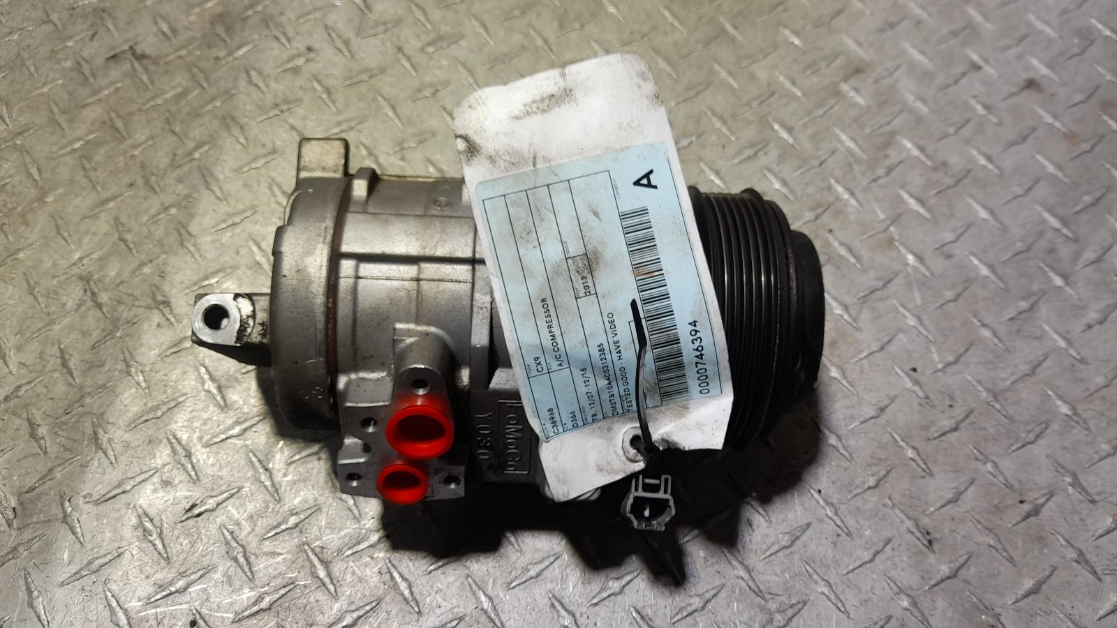View Auto part A/C Compressor Mazda Cx9 2012