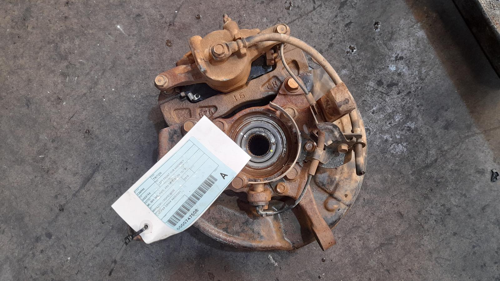 View Auto part Left Front Hub Assembly Mitsubishi Triton 2015