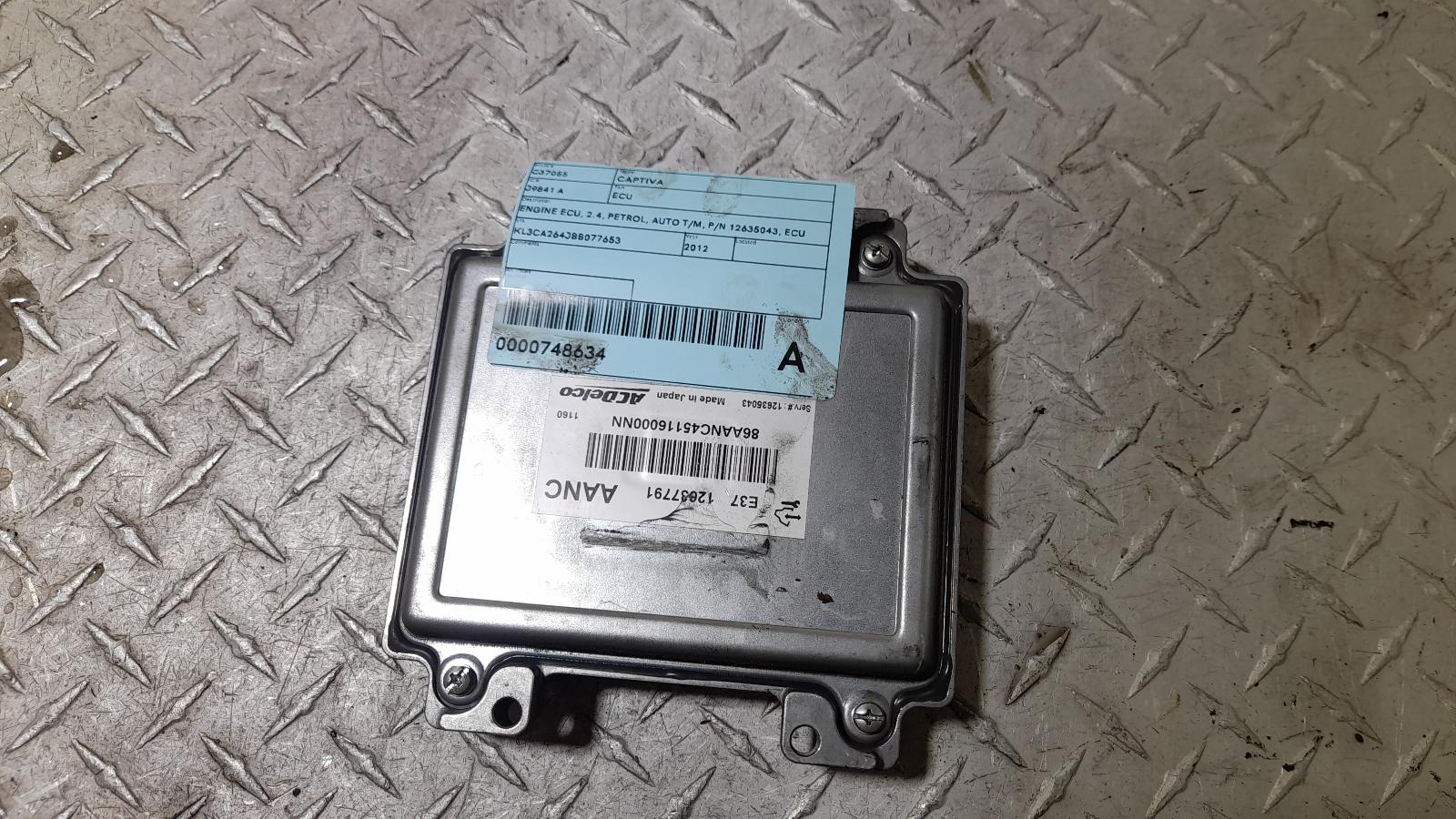 View Auto part Ecu Holden Captiva 2012