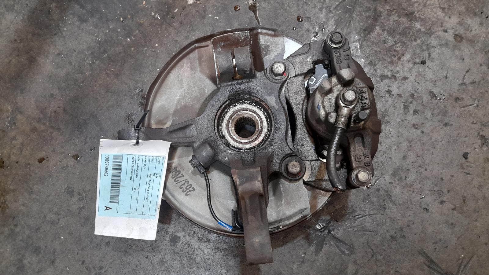 View Auto part Right Front Hub Assembly Mitsubishi Asx 2014