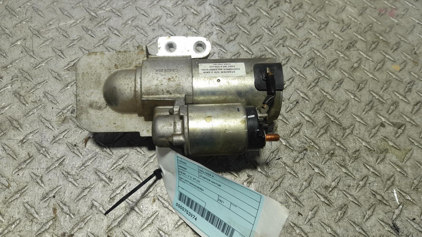 View Auto part Starter Ldv Deliver 9 2021