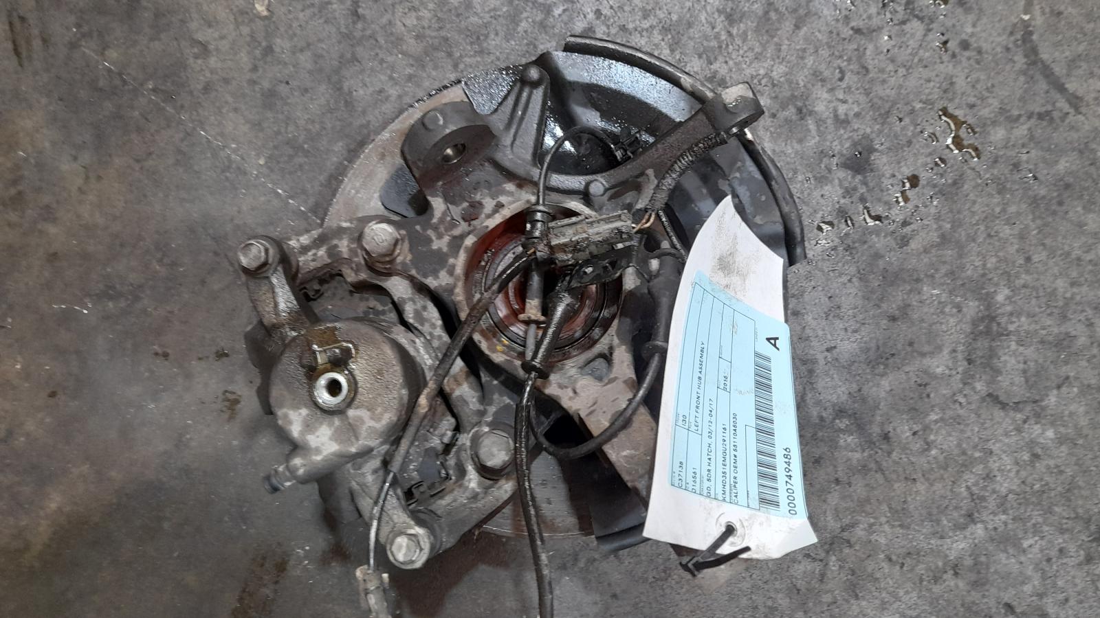 View Auto part Left Front Hub Assembly Hyundai I30 2015