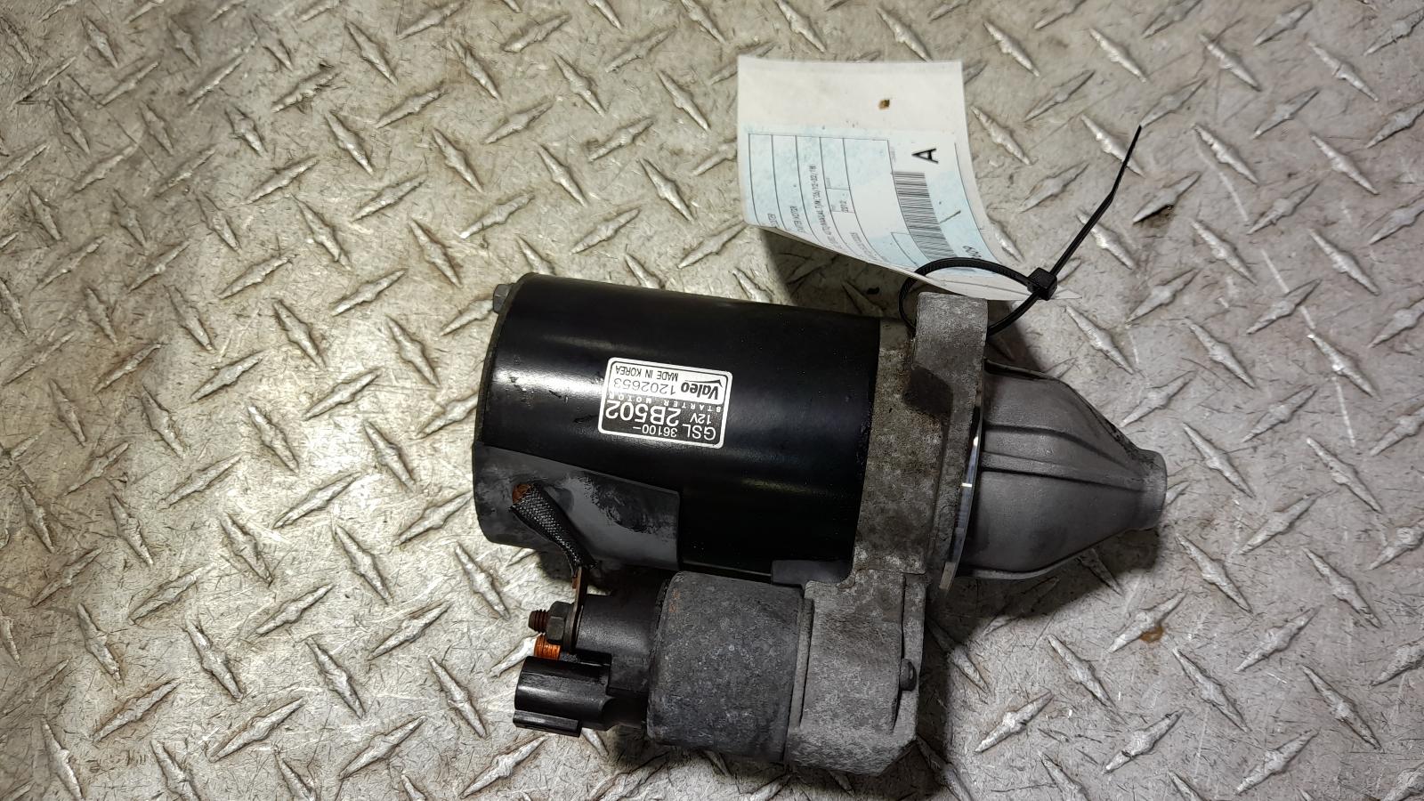 View Auto part Starter Hyundai Veloster 2012