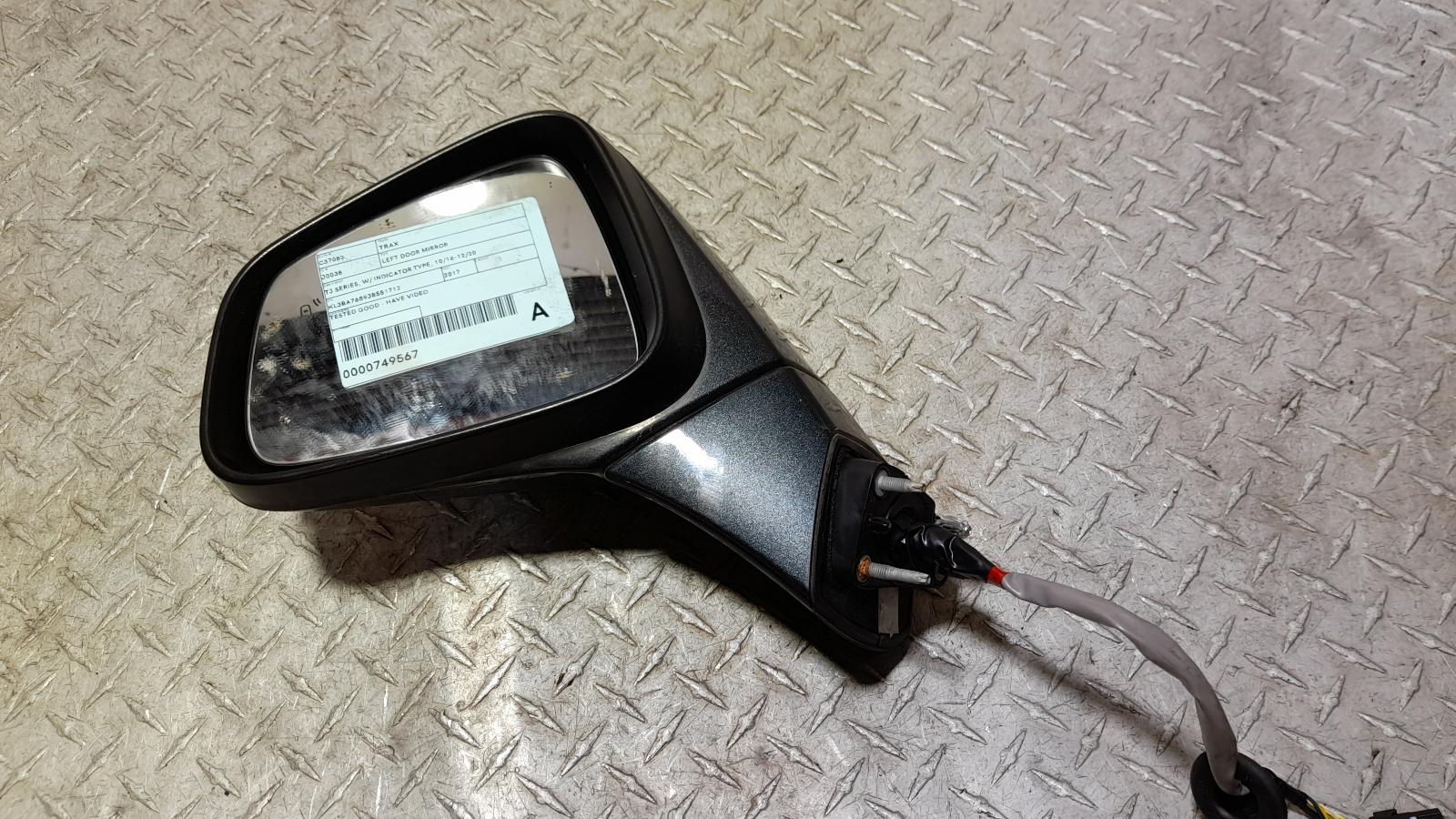 View Auto part Left Door Mirror Holden Trax 2017