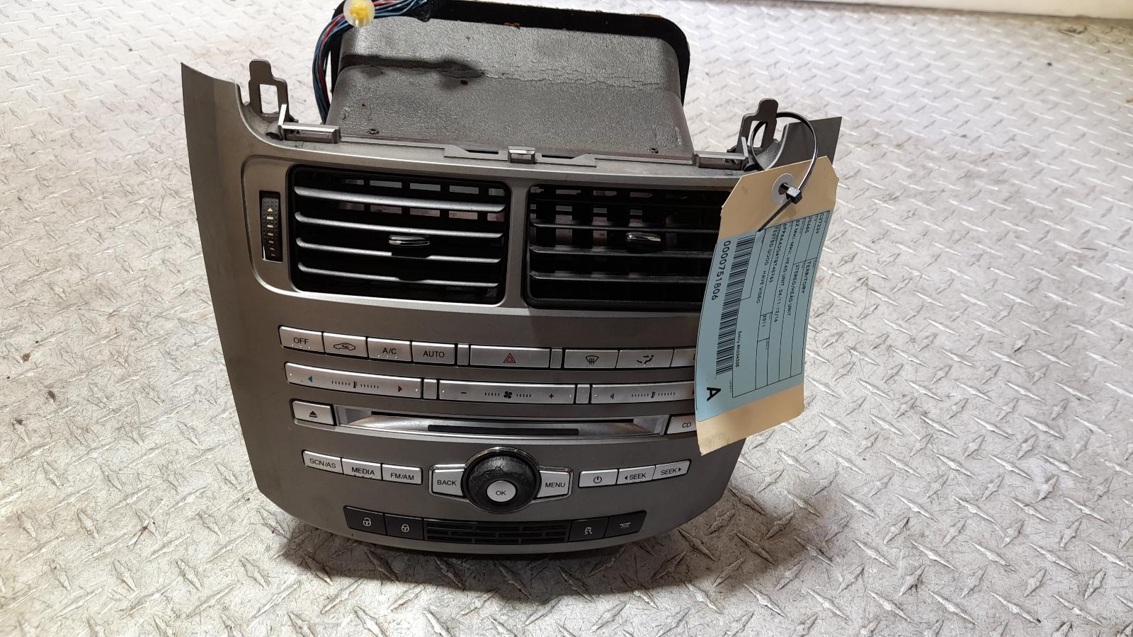 View Auto part Radio/Cd/Dvd/Sat/Tv Ford Territory 2011