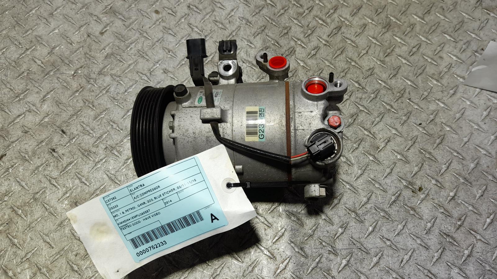 View Auto part A/C Compressor Hyundai Elantra 2014