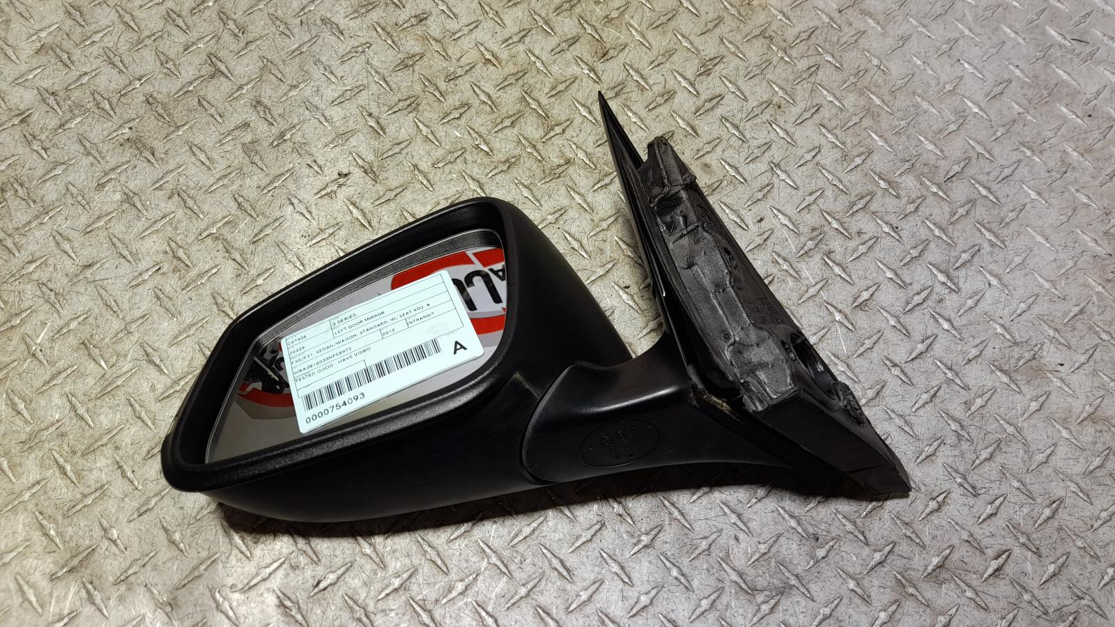 View Auto part Left Door Mirror Bmw 3 Series 2013