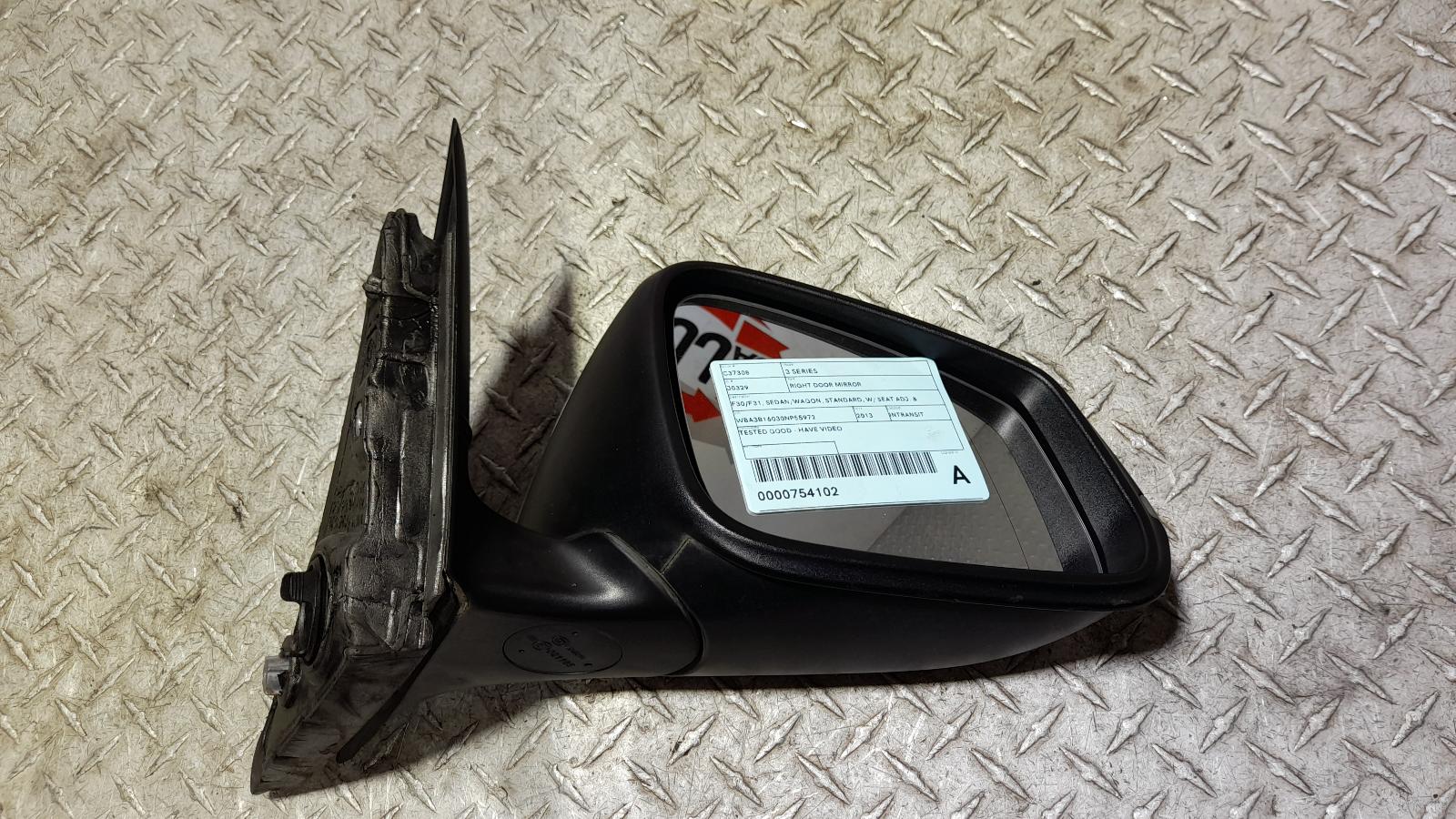 View Auto part Right Door Mirror Bmw 3 Series 2013