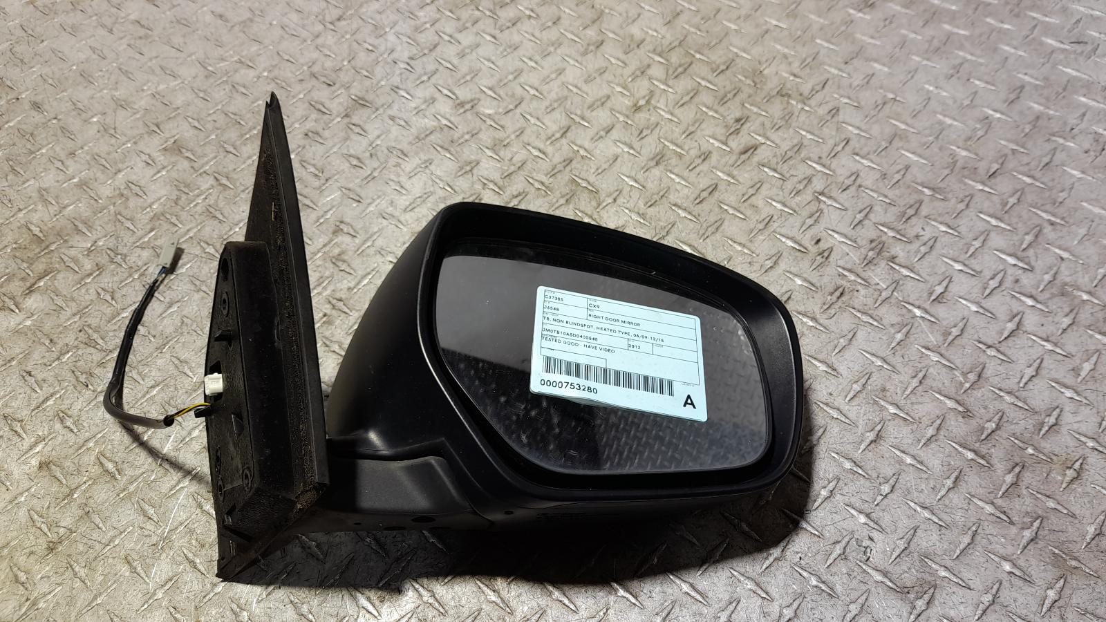 View Auto part Right Door Mirror Mazda Cx9 2012
