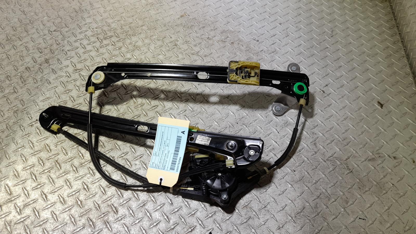 View Auto part Right Front Window Reg/Motor Volkswagen Golf 2014