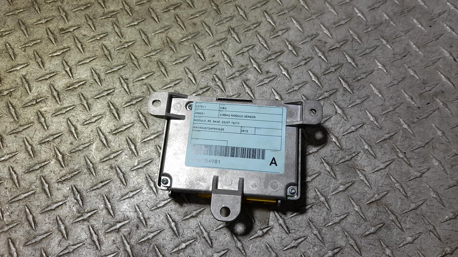 View Auto part Airbag Module/Sensor Honda Crv 2010