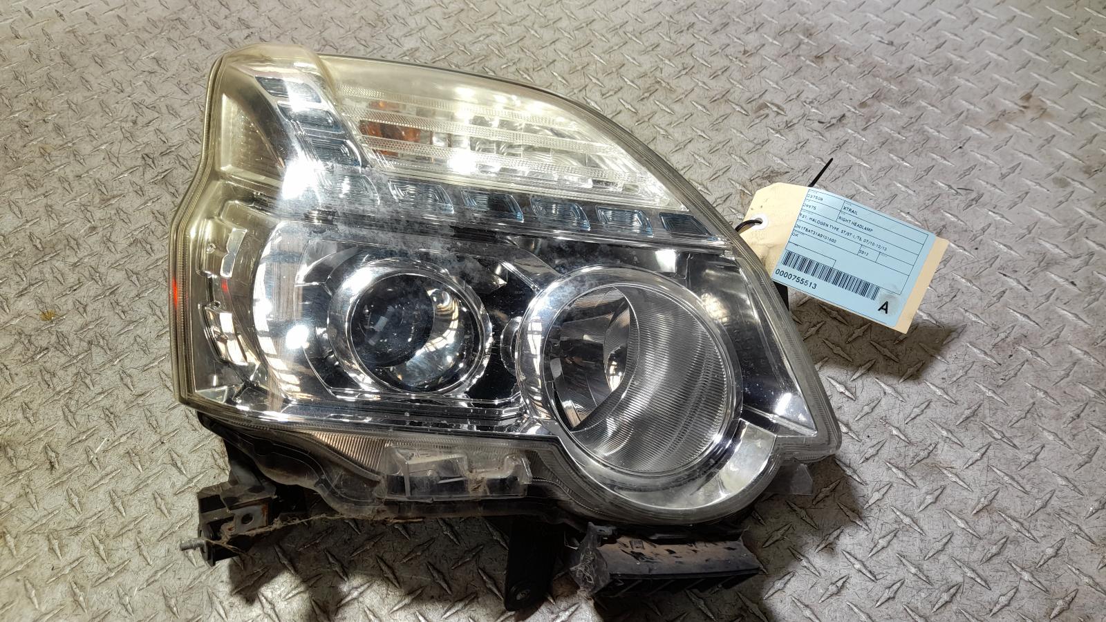 View Auto part Right Headlamp Nissan Xtrail 2012