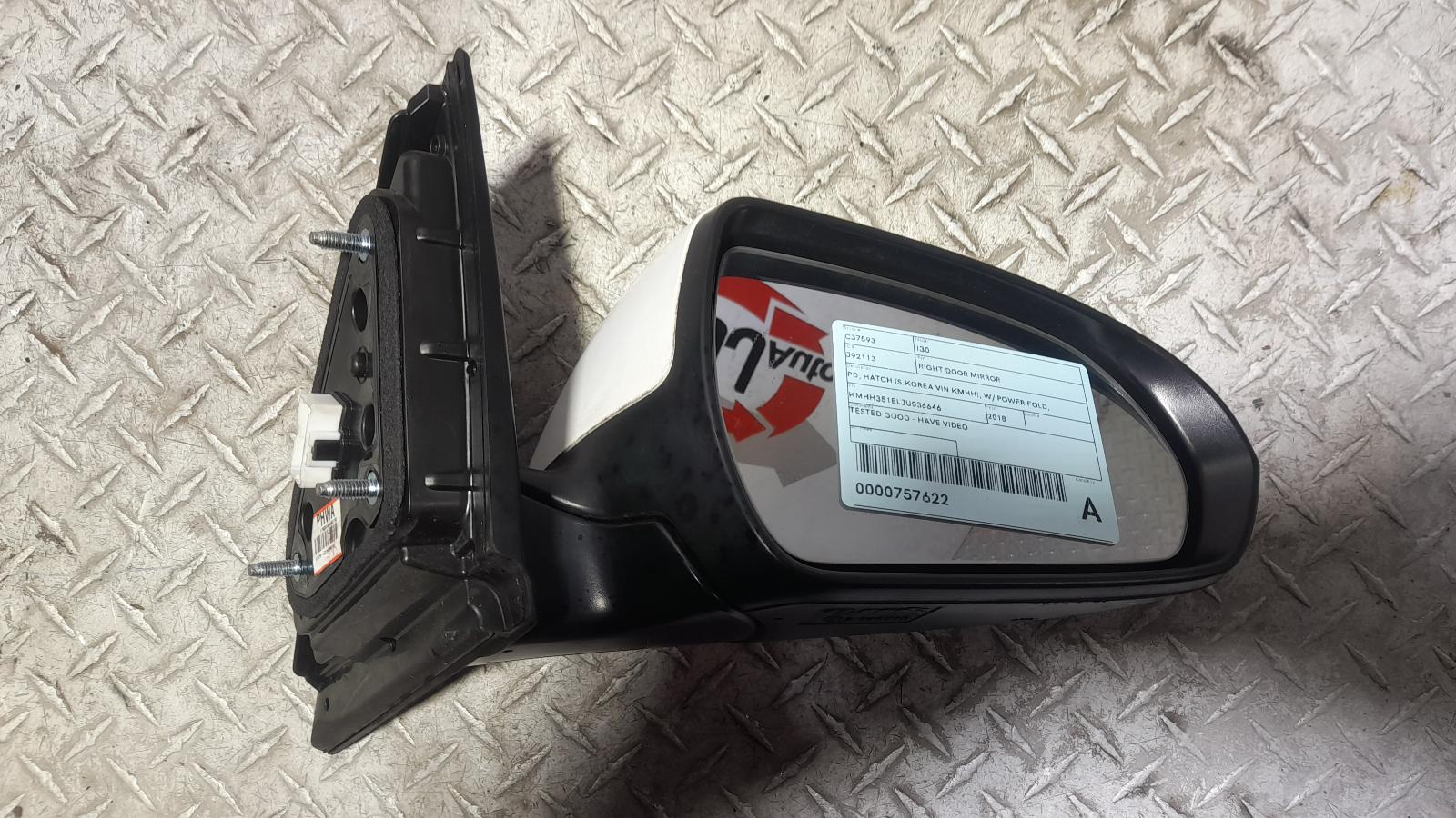 View Auto part Right Door Mirror Hyundai I30 2018