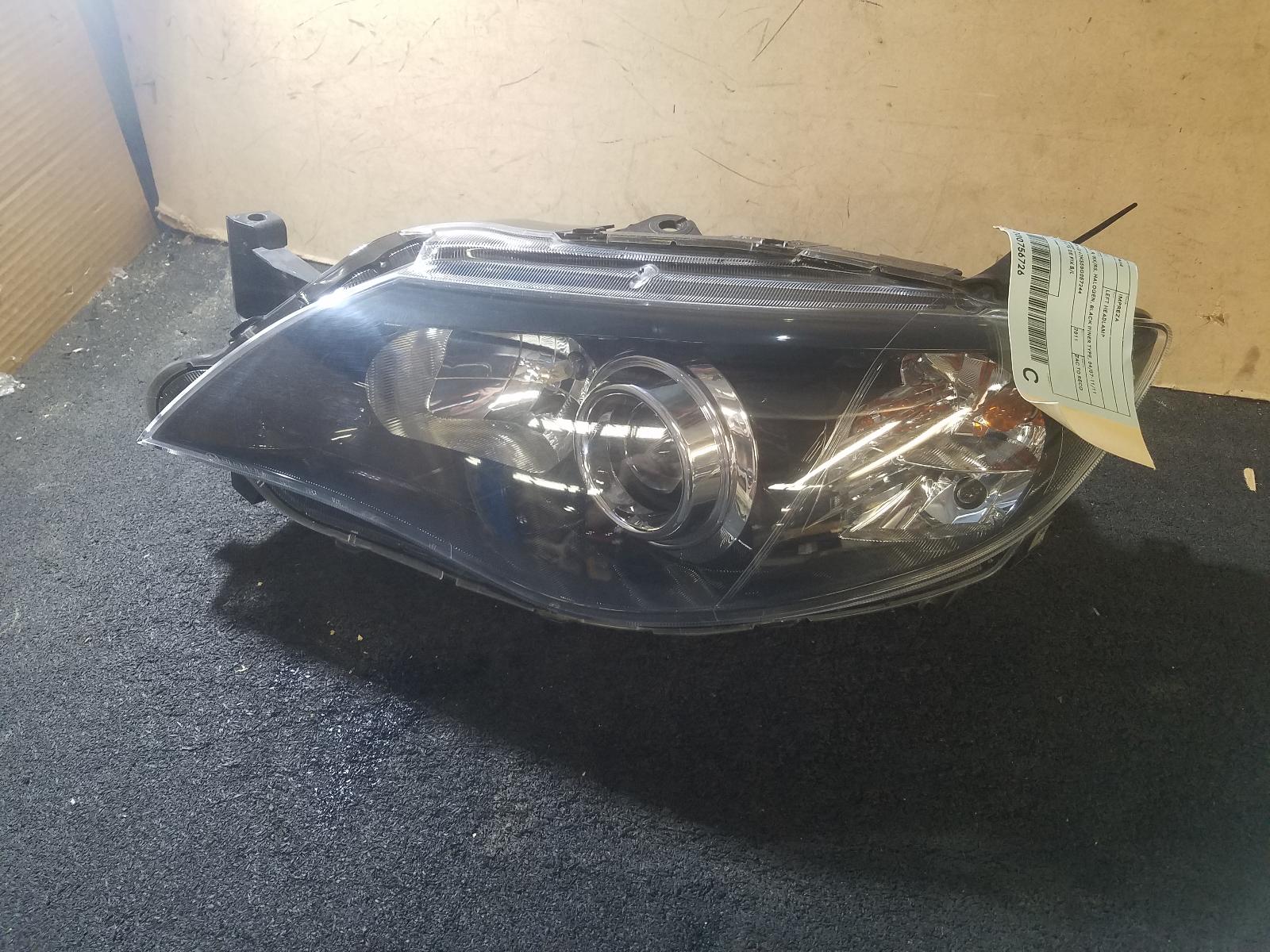 View Auto part Left Headlamp Subaru Impreza 2011