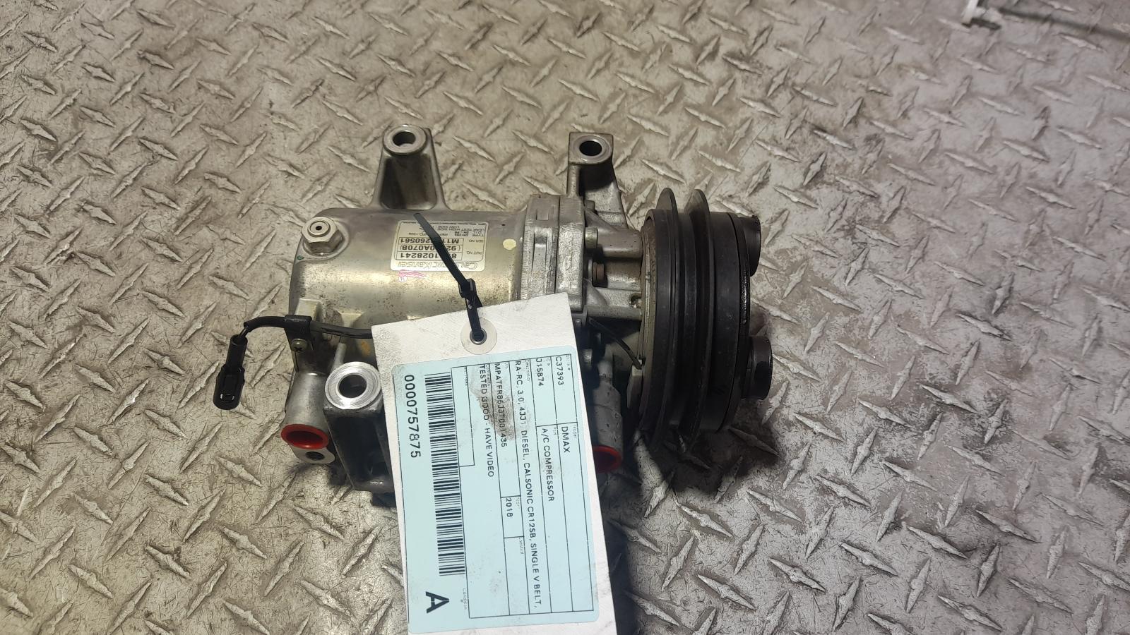 View Auto part A/C Compressor Isuzu Dmax 2018