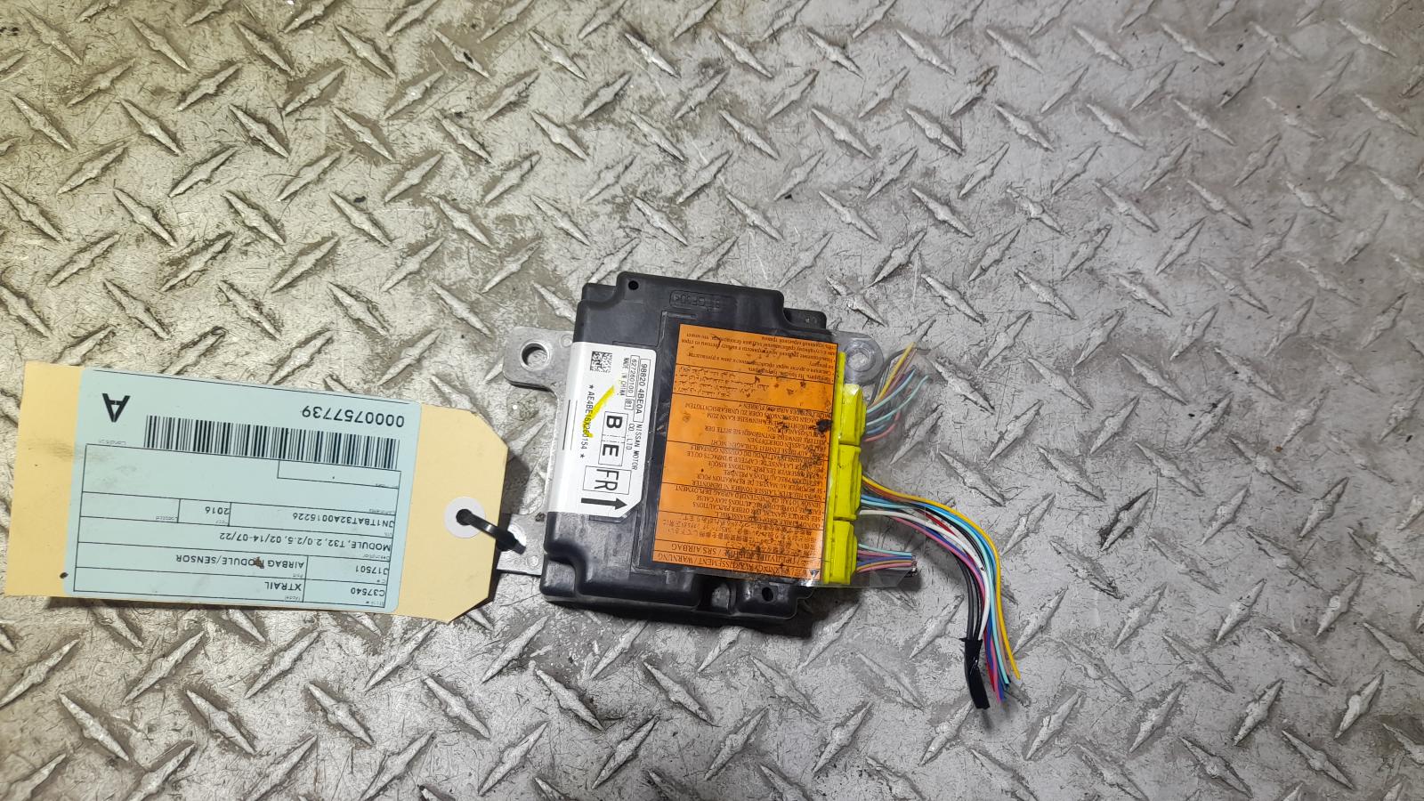 View Auto part Airbag Module/Sensor Nissan Xtrail 2016
