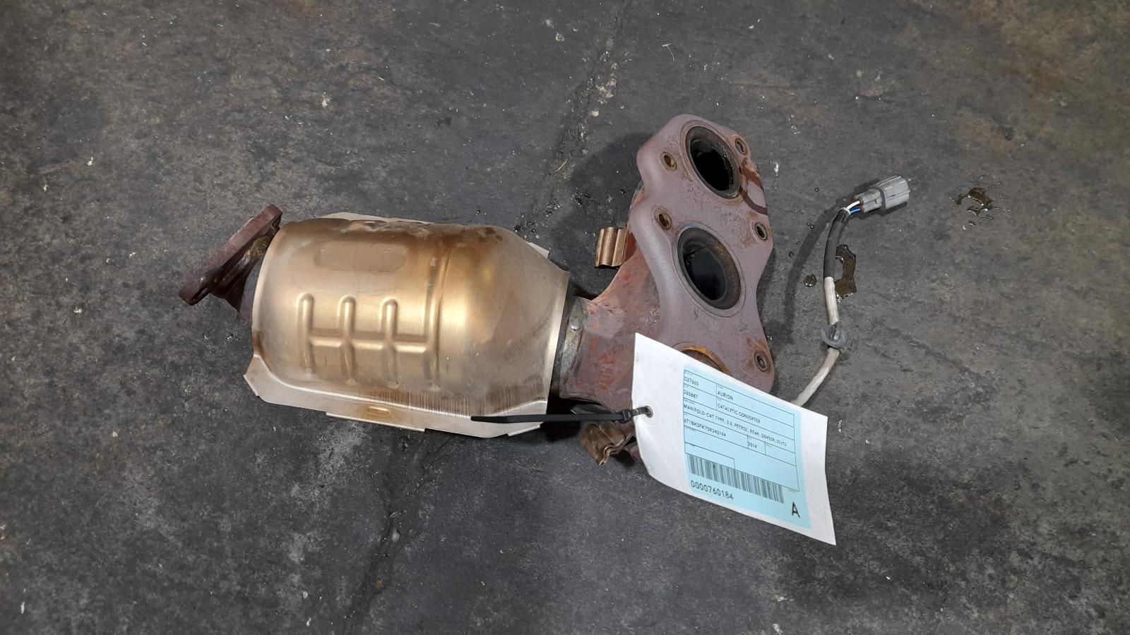 View Auto part Catalytic Converter Toyota Aurion 2014