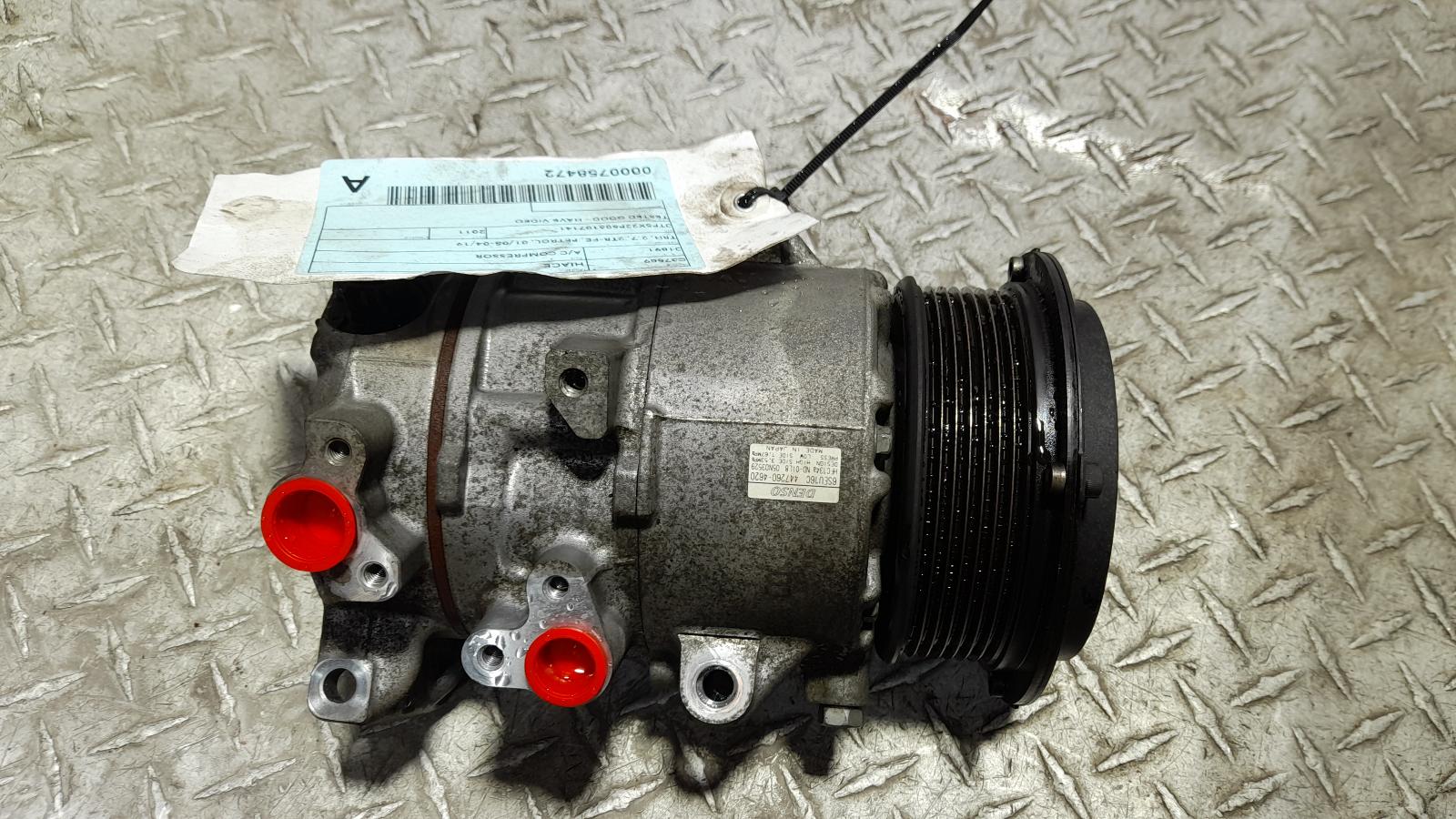 View Auto part A/C Compressor Toyota Hiace 2011