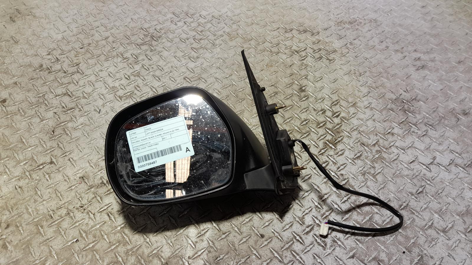 View Auto part Left Door Mirror Toyota Hiace 2011