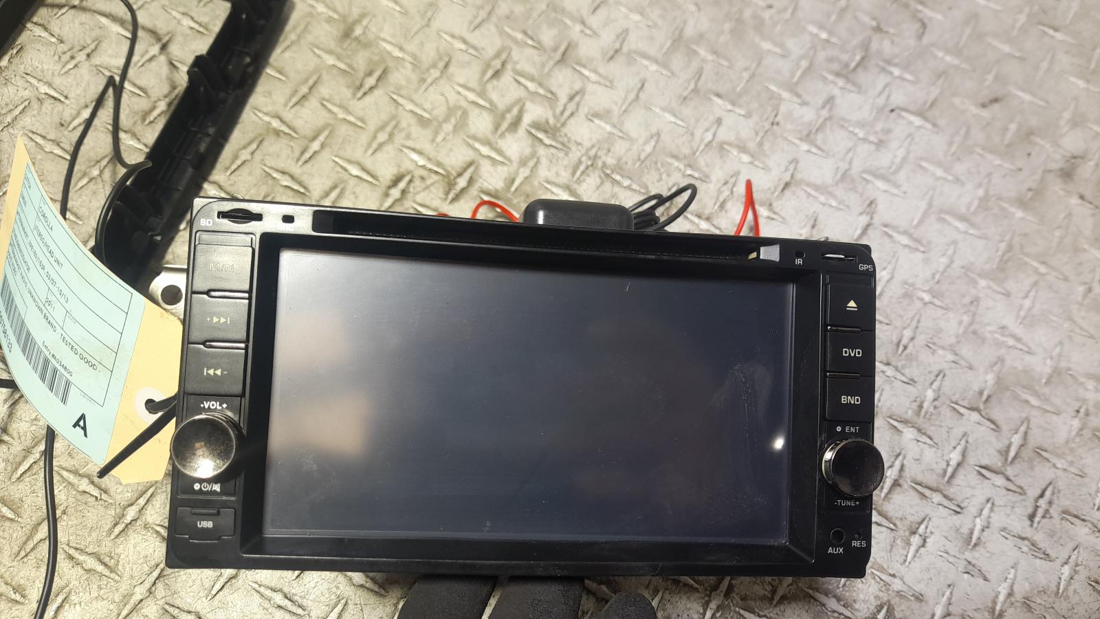 View Auto part Radio/Cd/Dvd/Sat/Tv Toyota Corolla 2011
