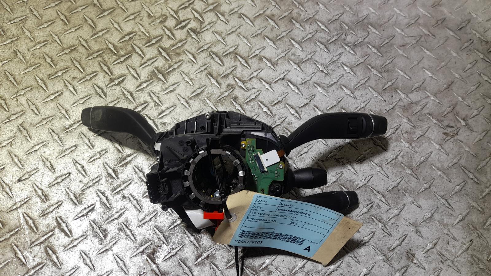 View Auto part Airbag Module/Sensor Mercedes M Class 2013