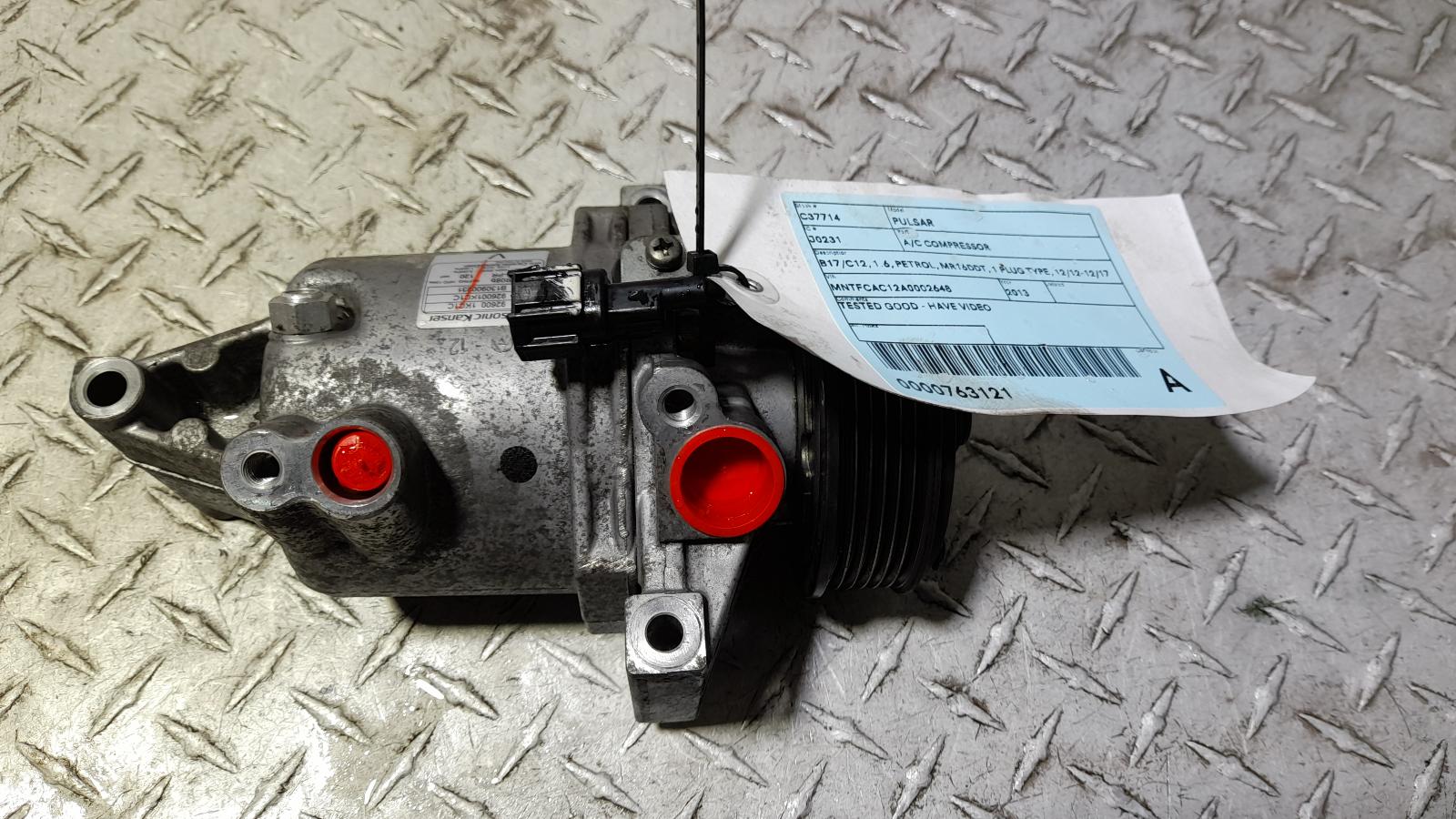 View Auto part A/C Compressor Nissan Pulsar 2013