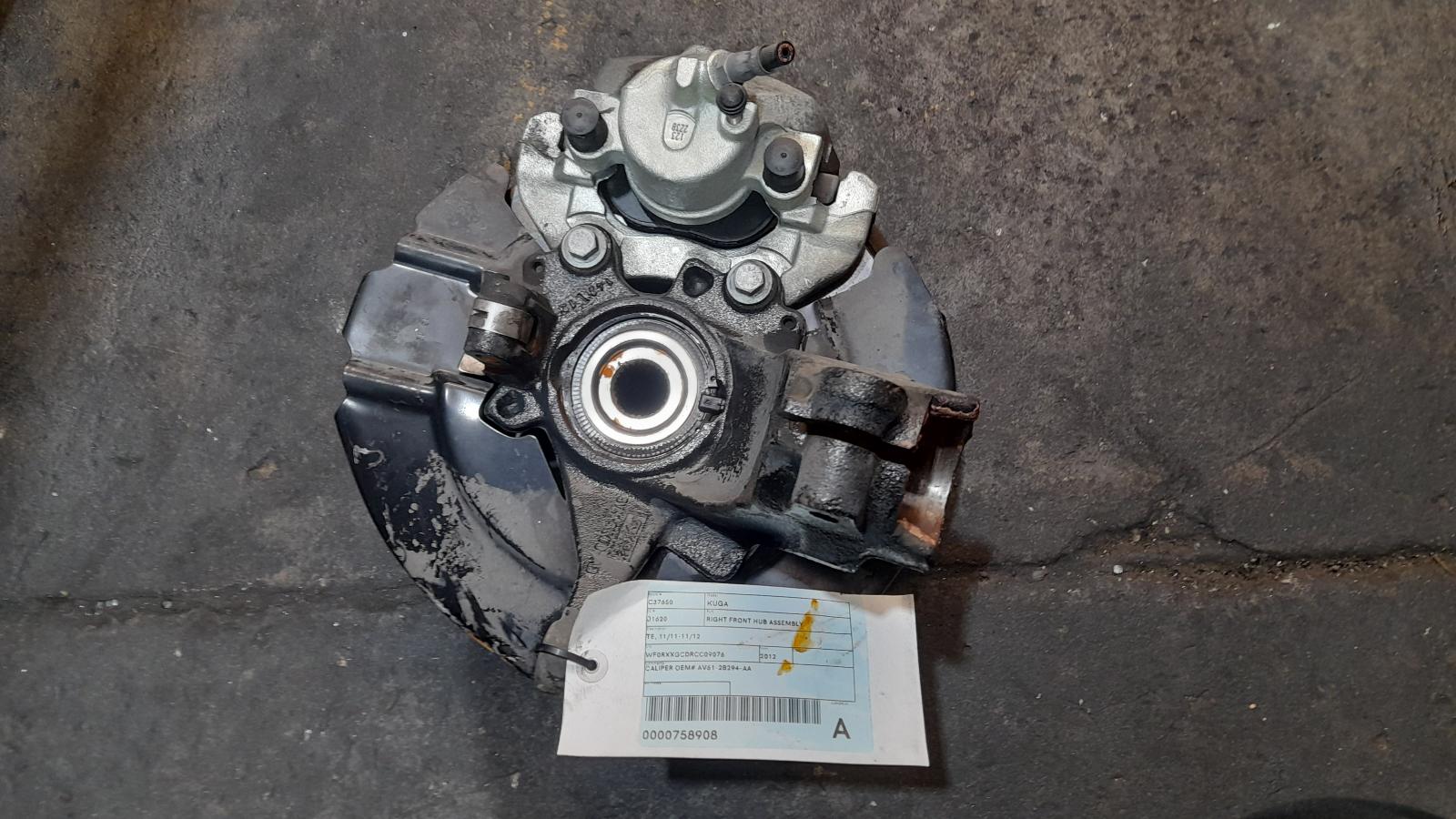View Auto part Right Front Hub Assembly Ford Kuga 2012