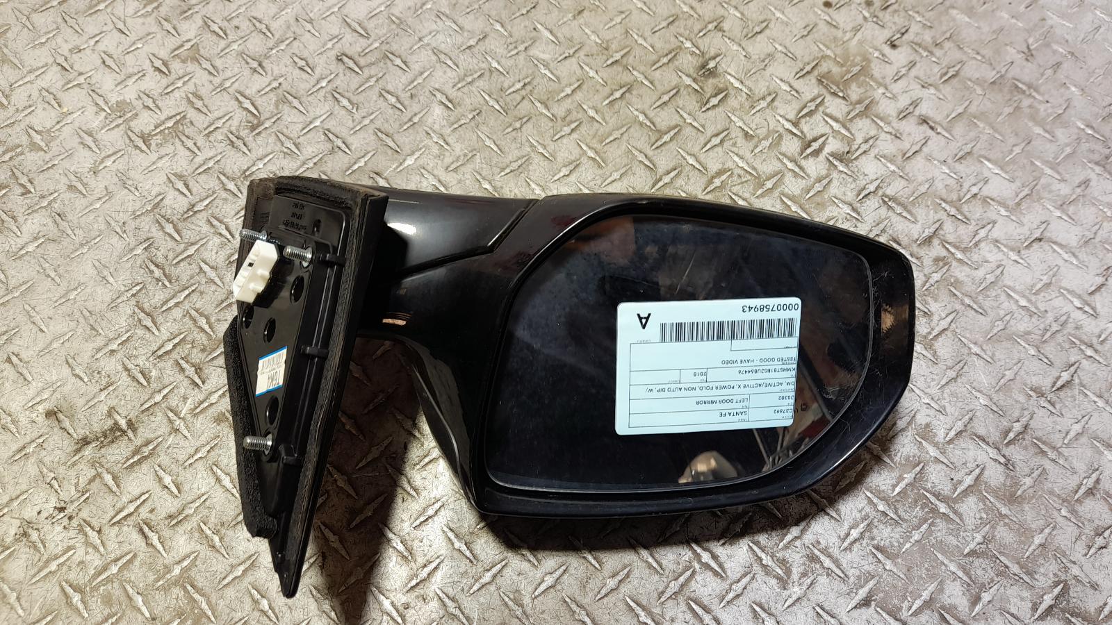 View Auto part Left Door Mirror Hyundai Santa Fe 2018