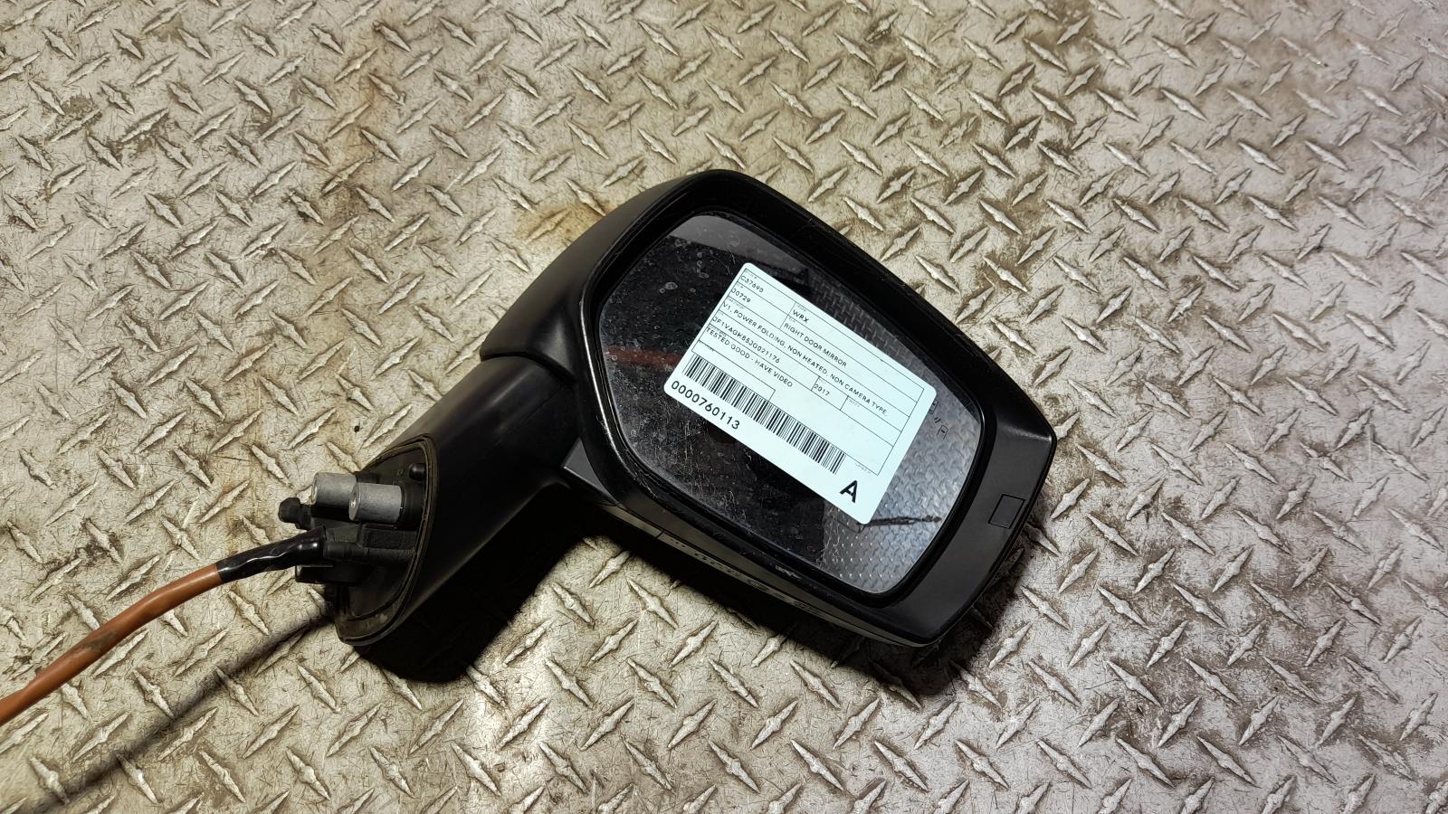 View Auto part Right Door Mirror Subaru Wrx 2017